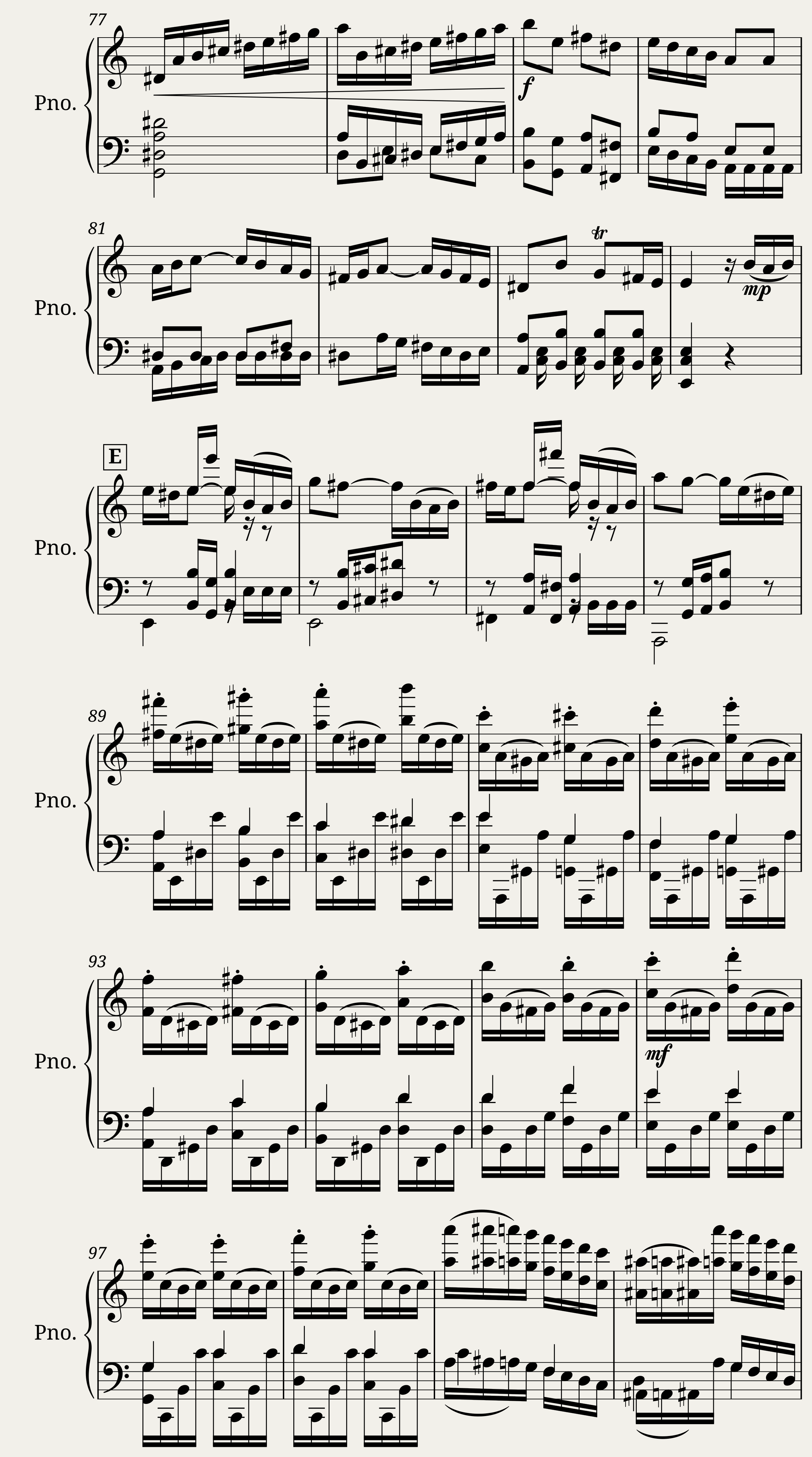Bach Violin Concerto in A minor BWV 1041 — 3/5