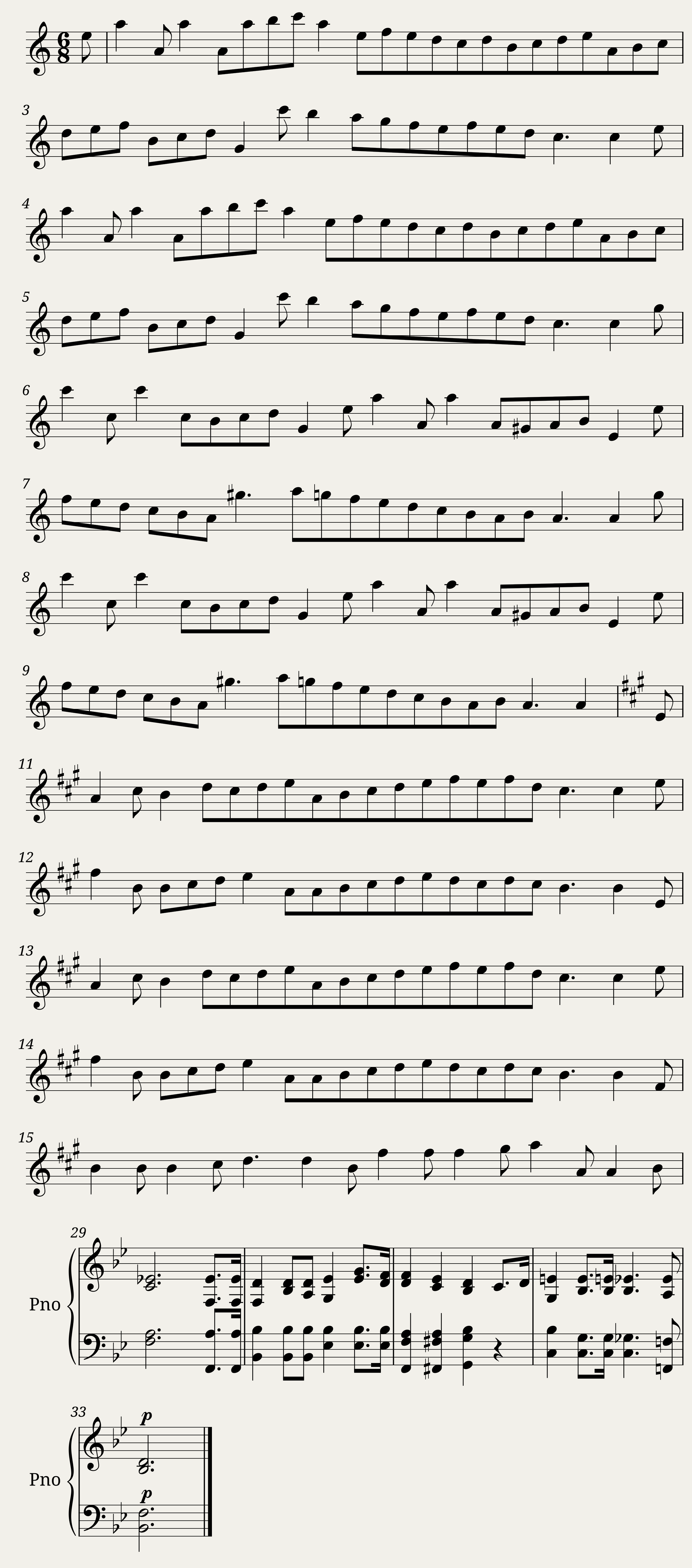 Mr Handel's Gigue