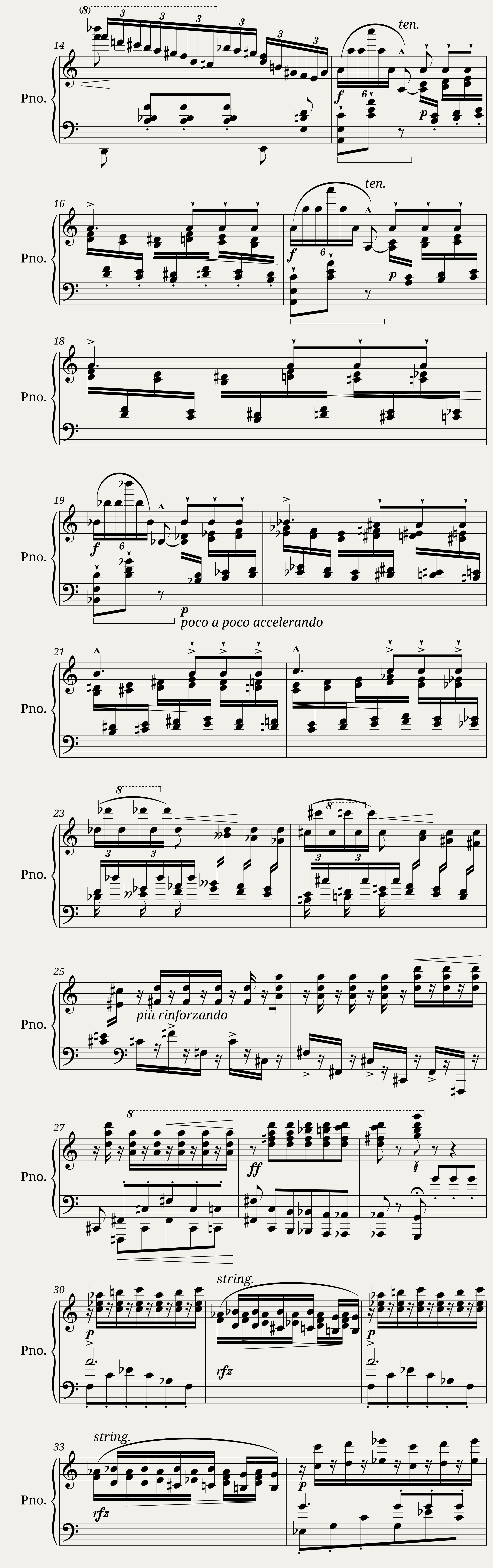 Études d'exécution transcendante S.139/2 Molto Vivace — 2/5