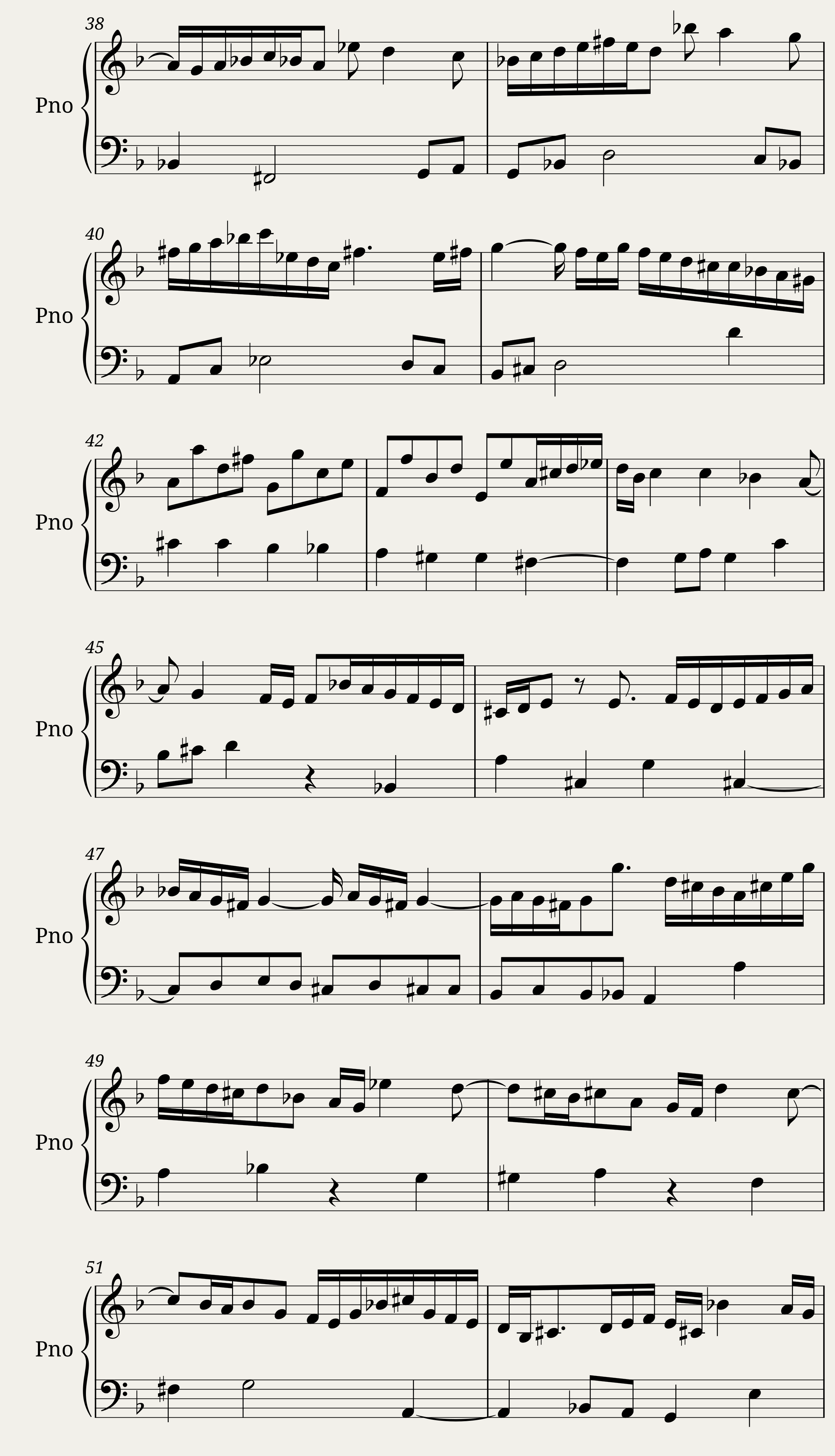 Die Kunst der Fuge, Contrapunctus XV - Canon per Augmentationem in Contrario Motu — 3/6