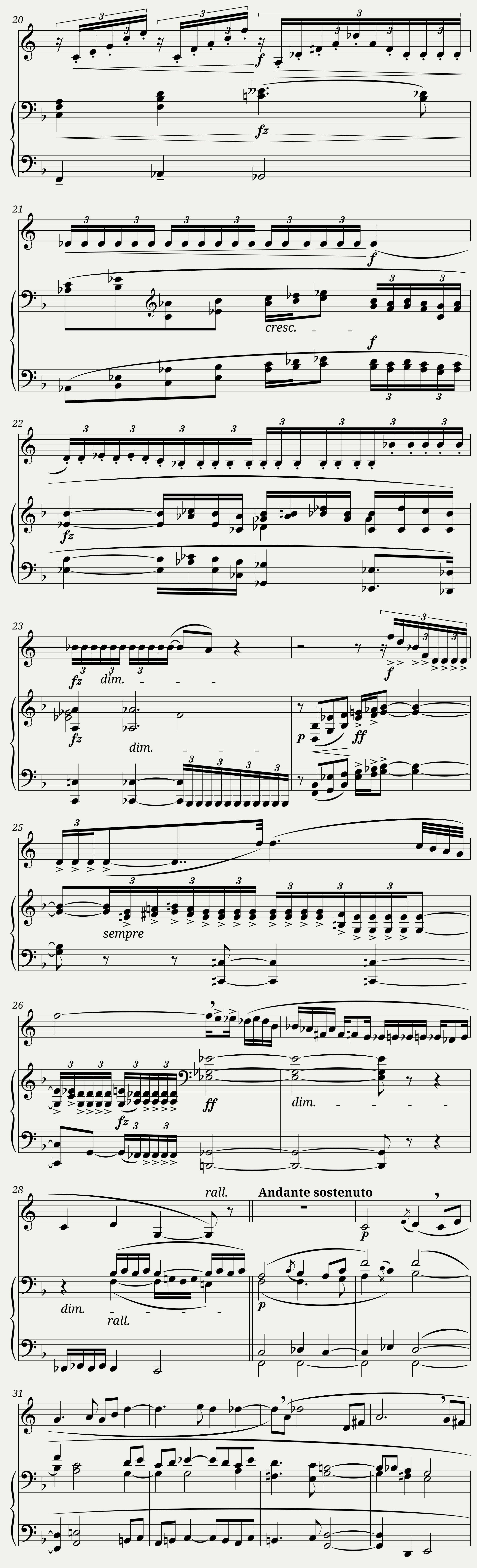 Canto Serioso — 3/4