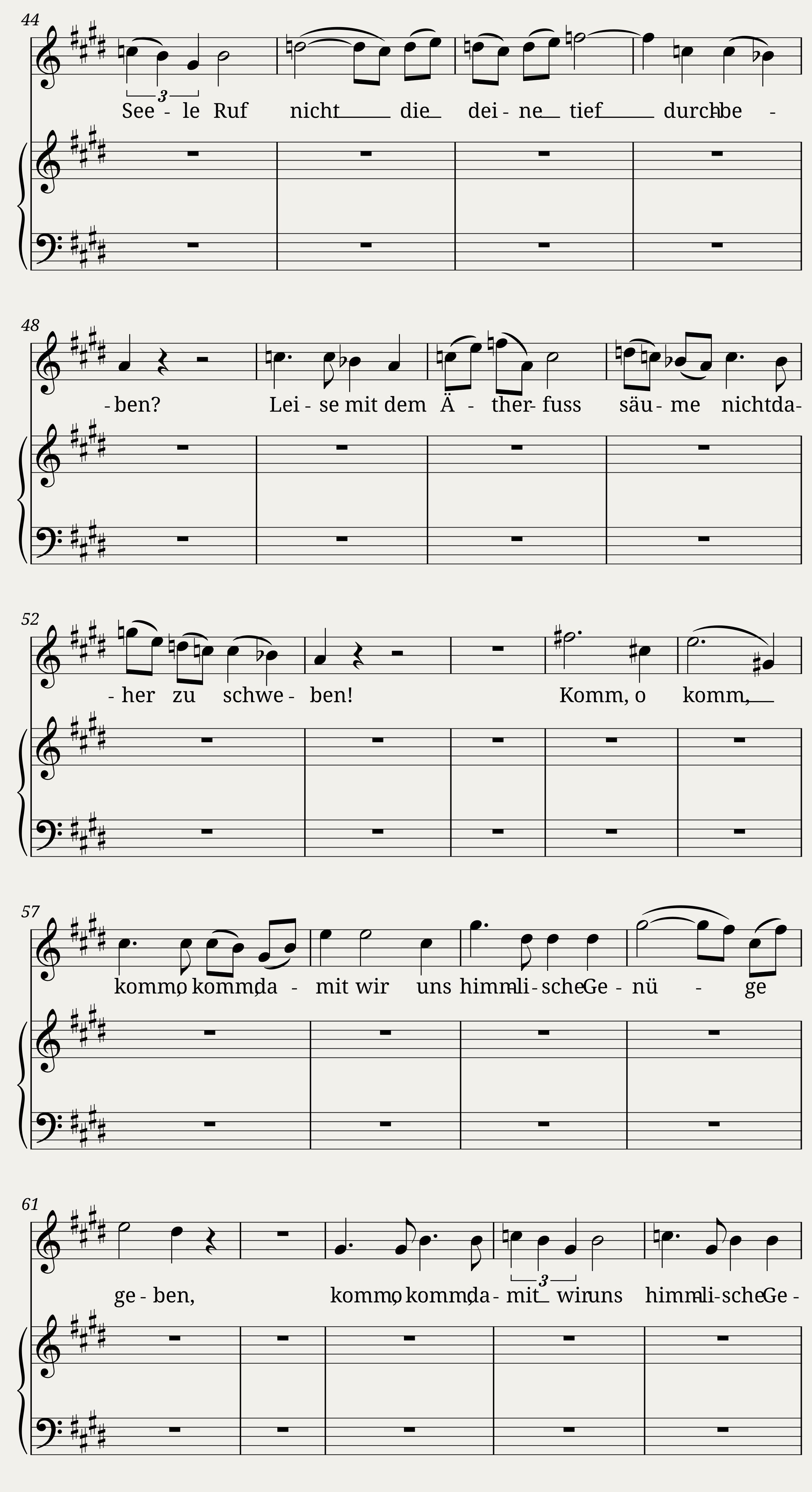 Brahms Johannes - 8 Lieder and Romances Op.14 No.5 - Trennung — 3/3