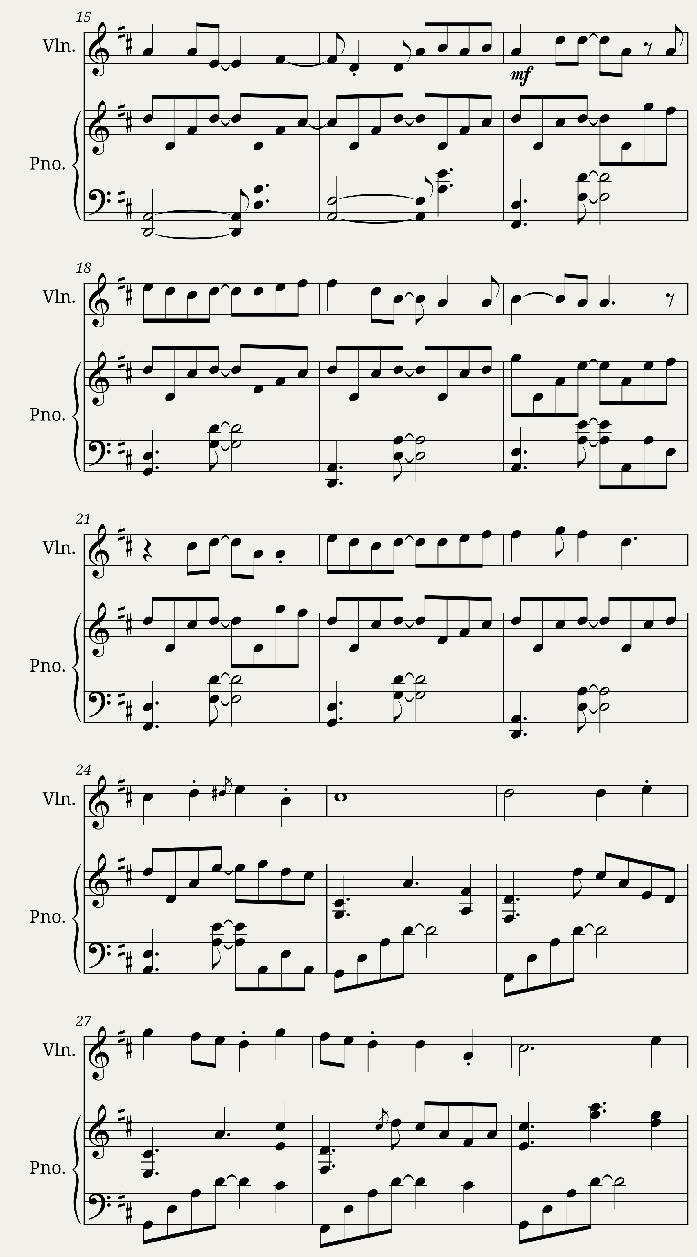 [WIP] Nine Point Eight - Mili (Violin and Piano) — 2/5