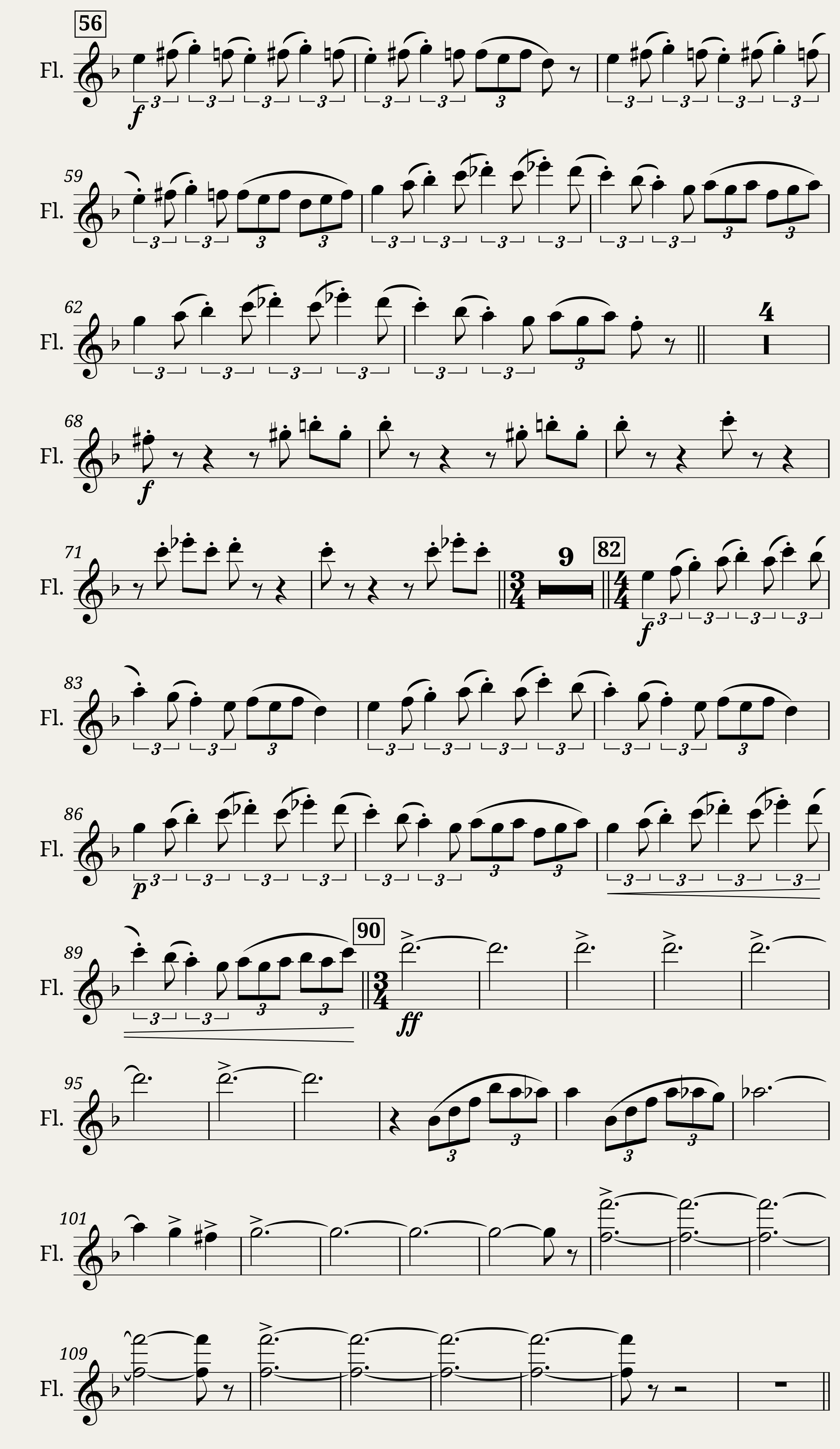 Mirage (Field Show) by Joshua V. Hinkel - Flute — 2/4