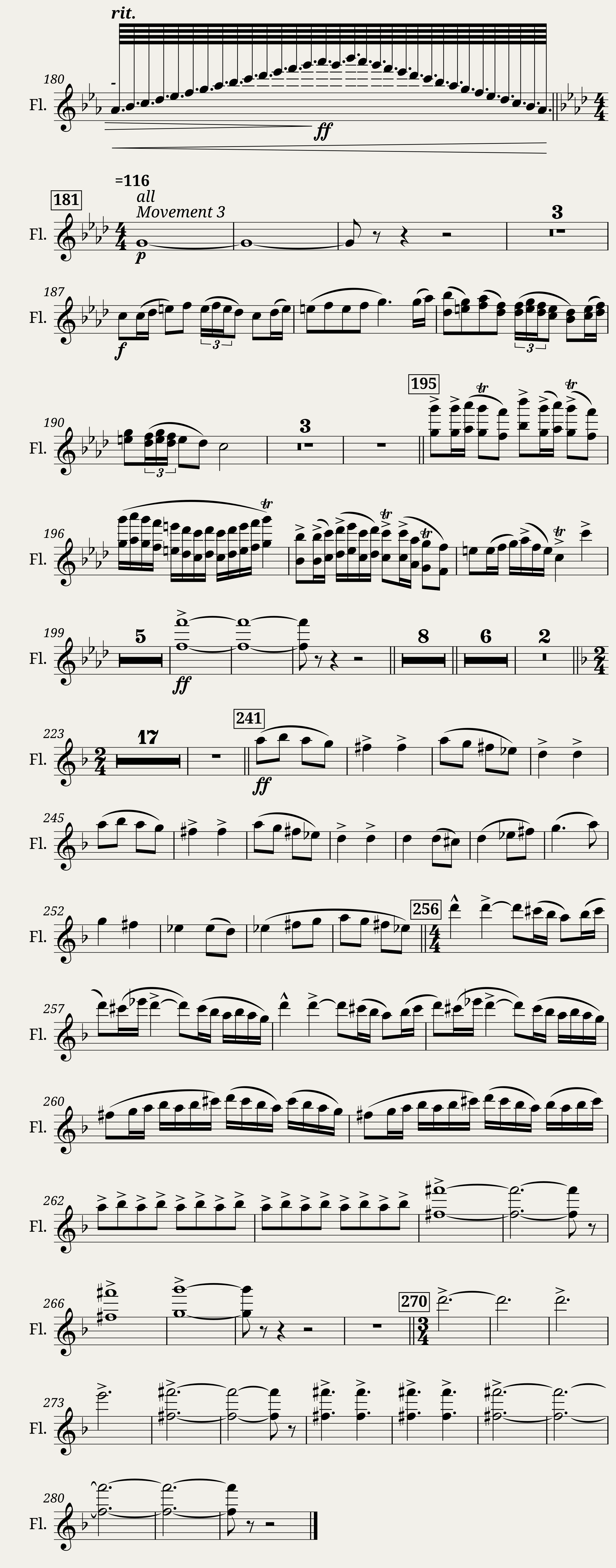 Mirage (Field Show) by Joshua V. Hinkel - Flute — 4/4
