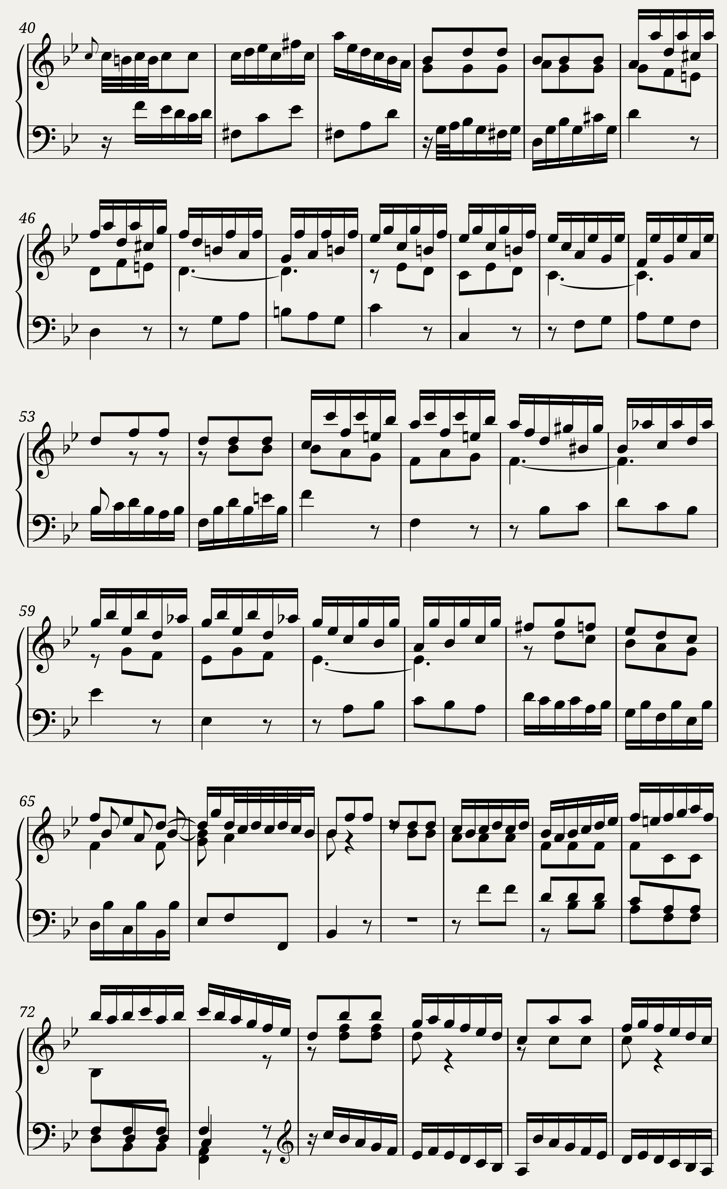 BWV 808: The English suite III Prelude as inspired by Ivo Pogorelich — 2/5