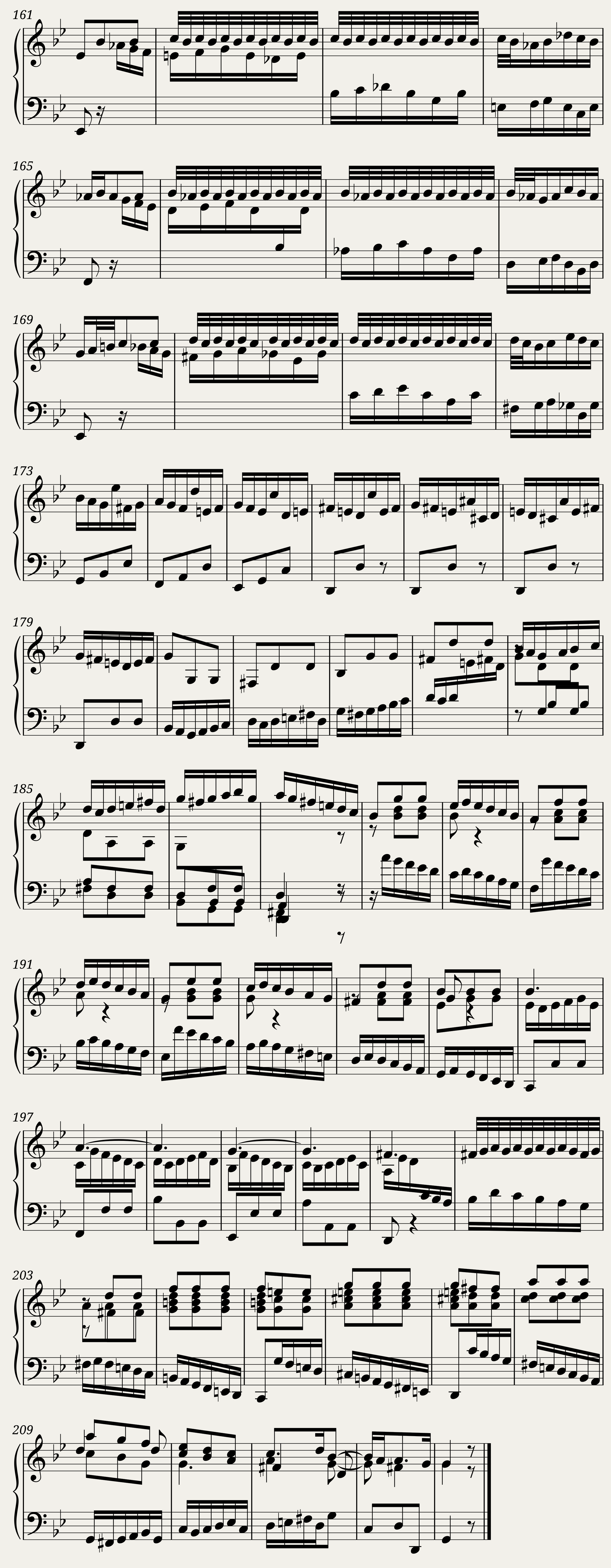 BWV 808: The English suite III Prelude as inspired by Ivo Pogorelich — 5/5