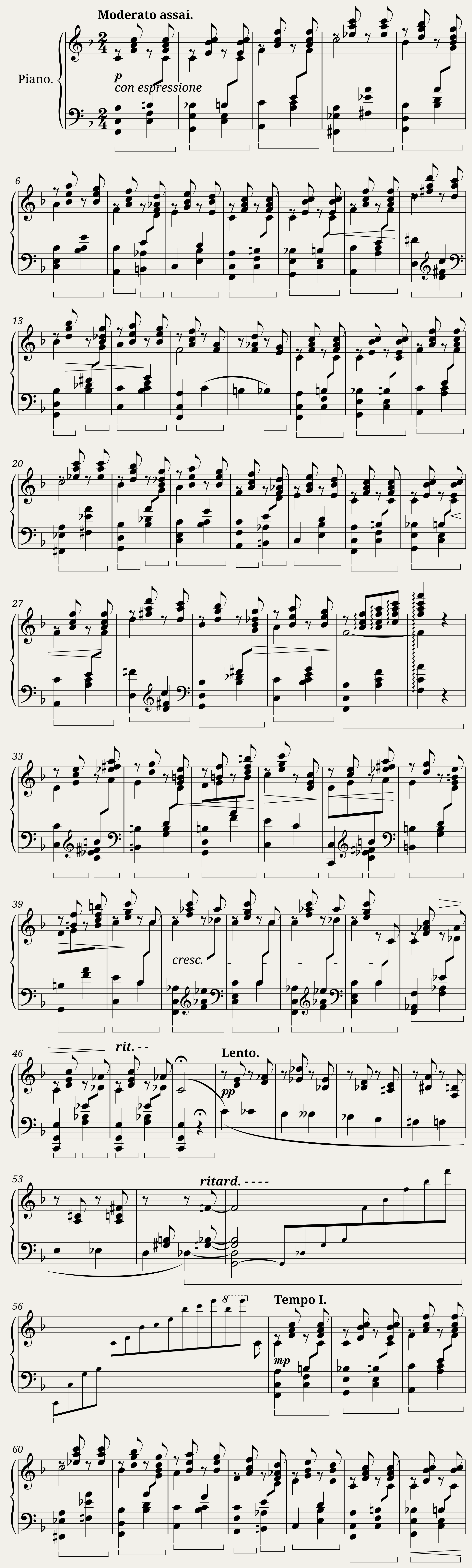 2 Mélodies Op.3 Anton Rubinstein — 1/3