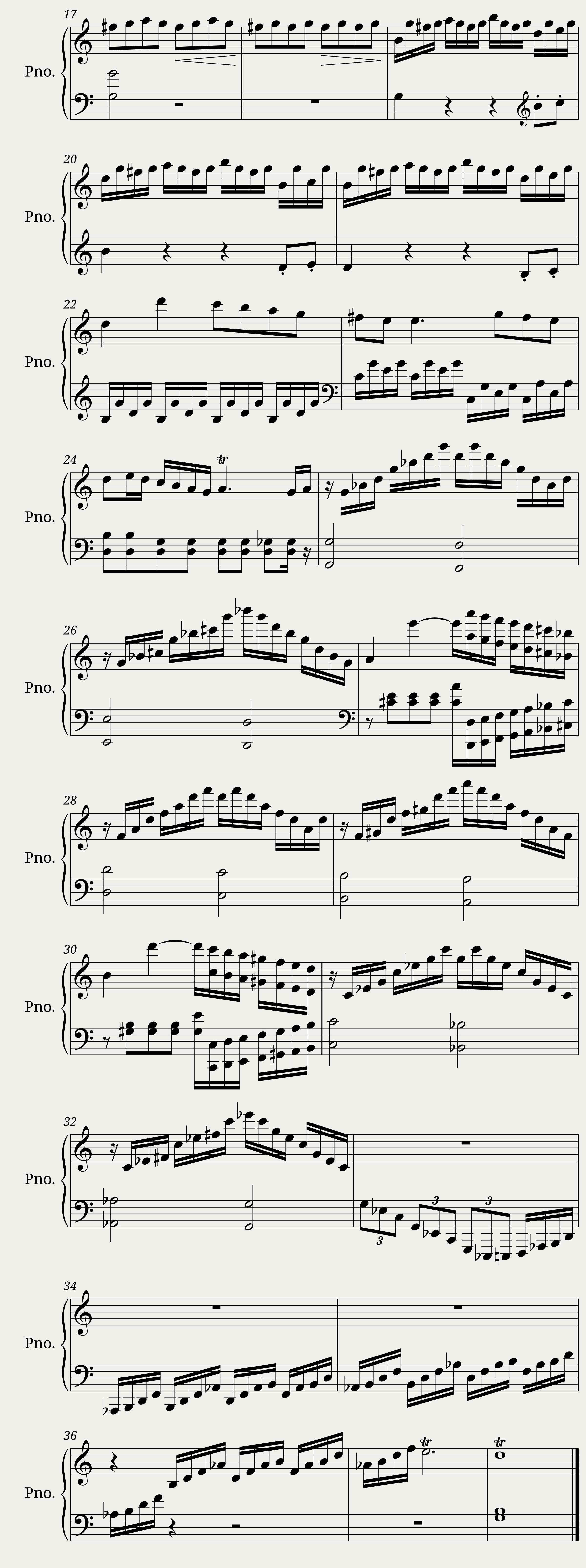 Cadenza I Movement Concerto No.8 Mozart by Giovanni Zanaroli — 2/2