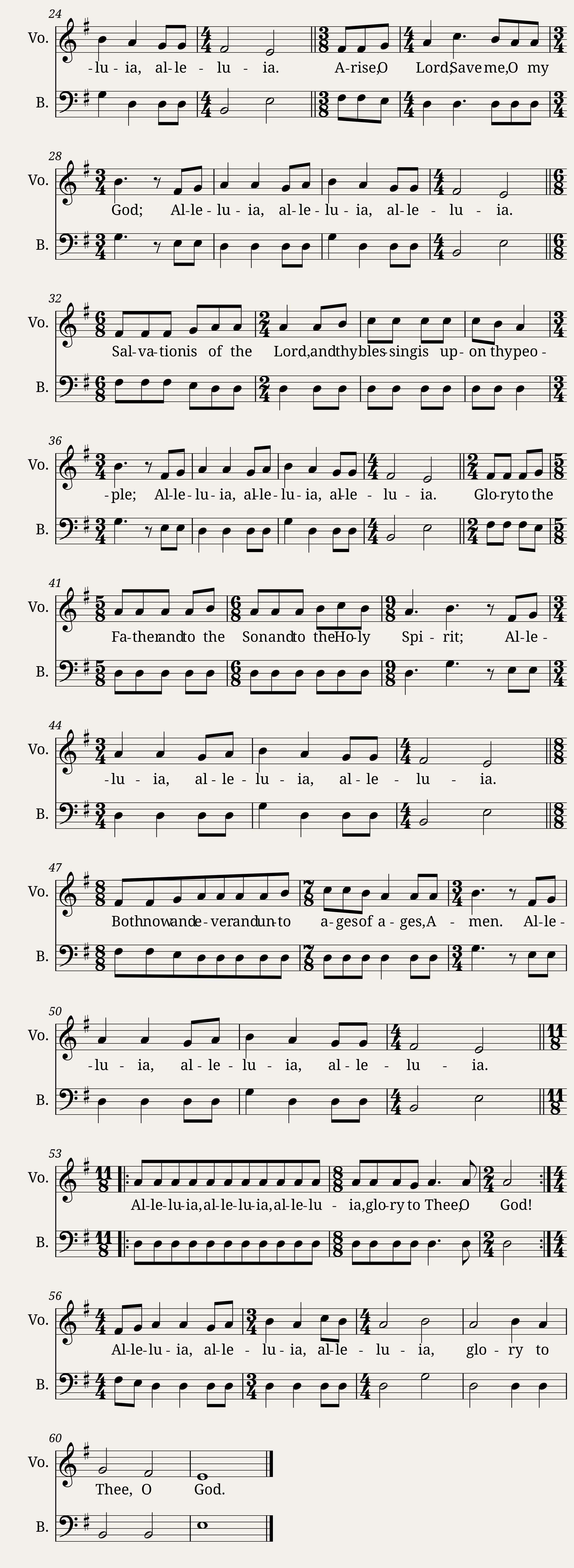 Blessed is the Man (from Great Vespers) — 2/2