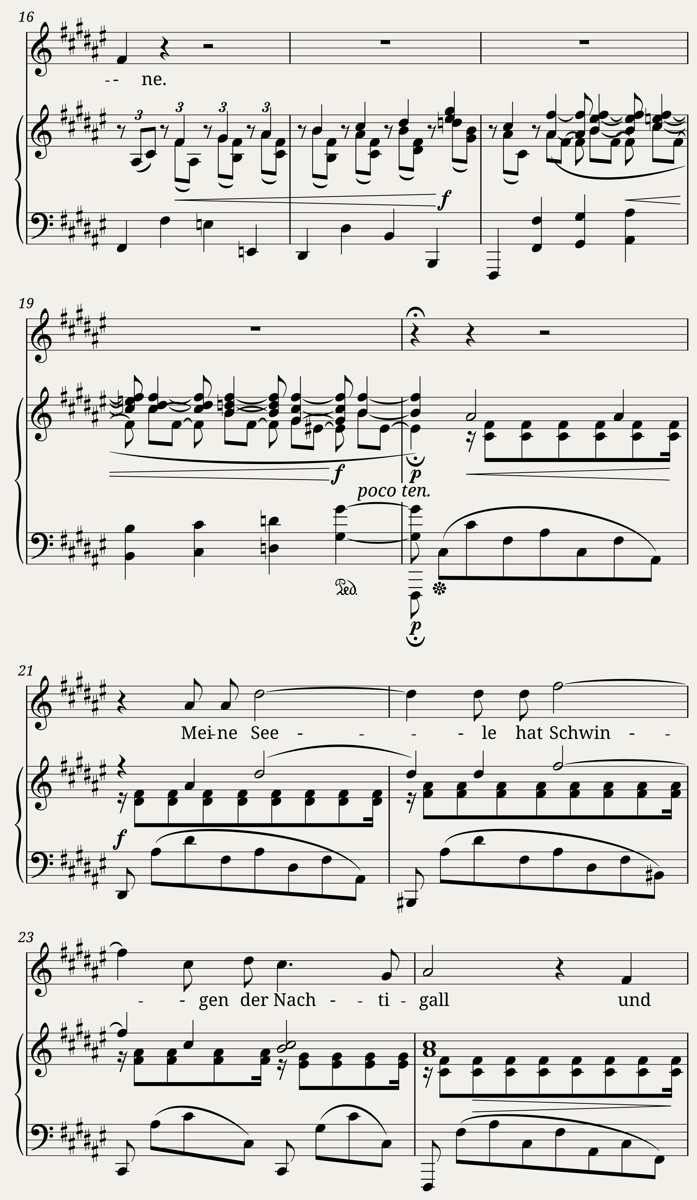 Junge Lieder I — 2/4