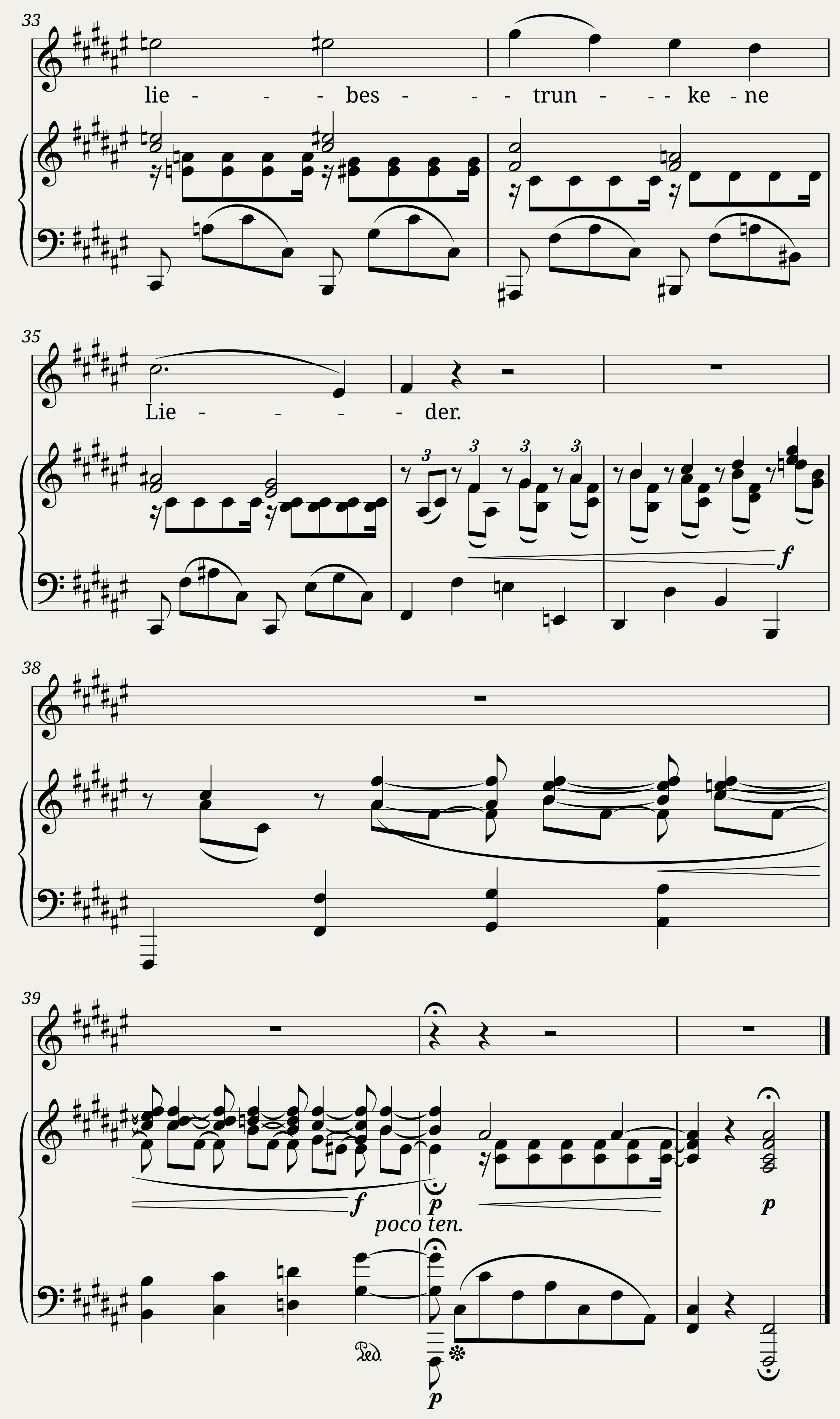 Junge Lieder I — 4/4