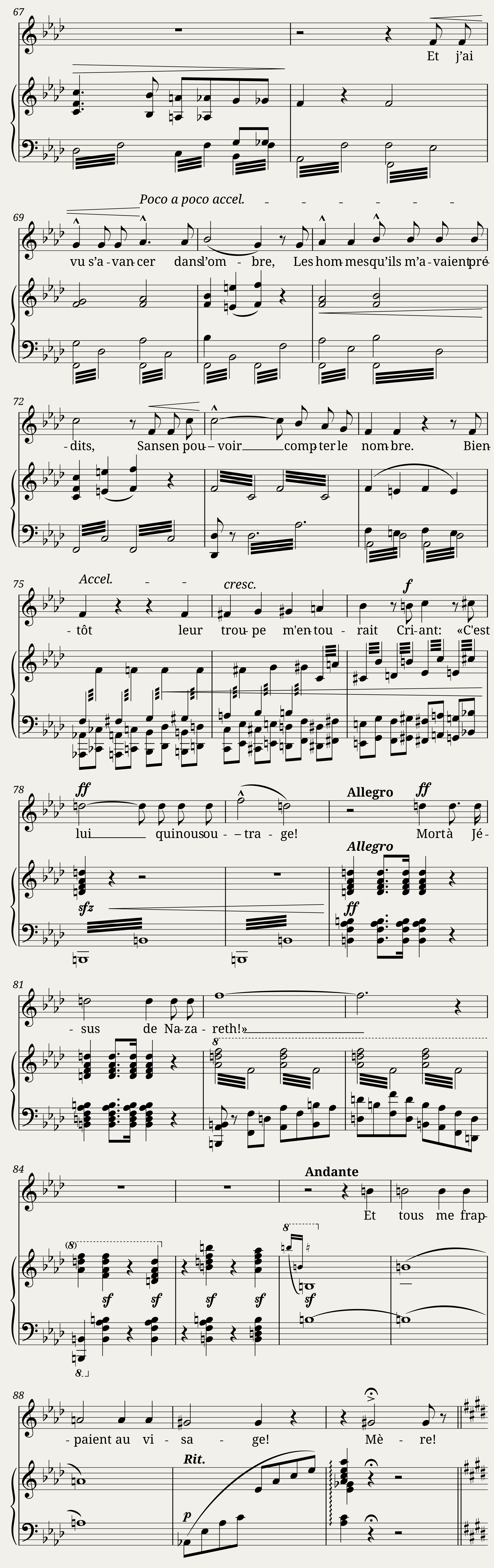 Le rêve de Jésus, VWV 1074 — 4/5