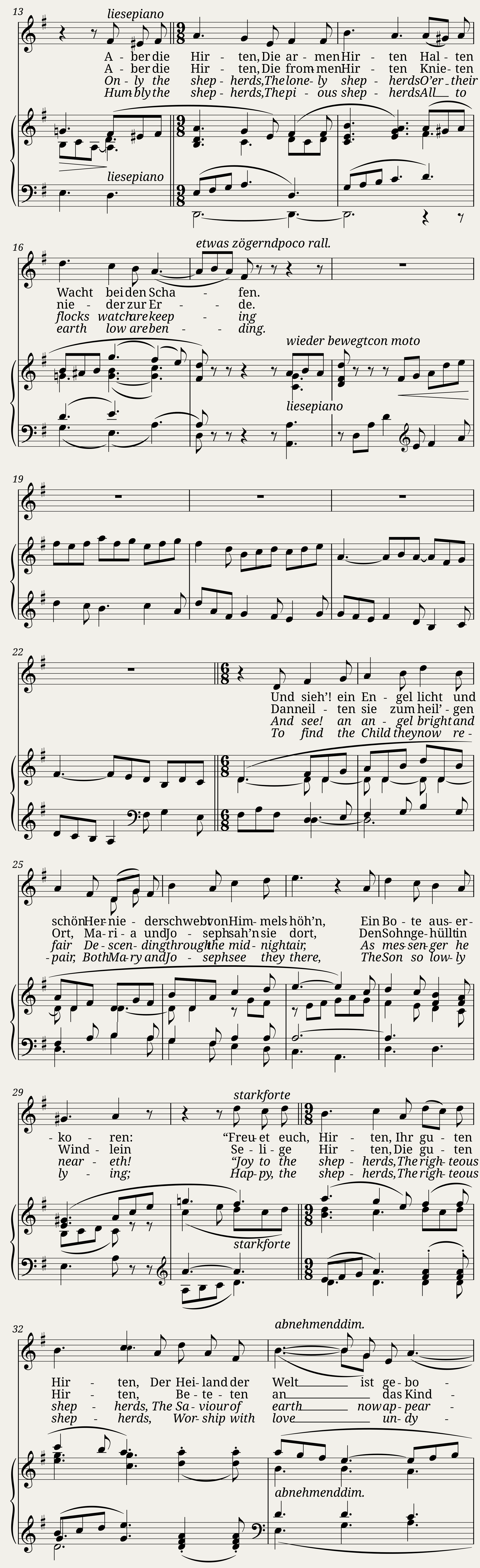 2a Die Hirten — 2/3