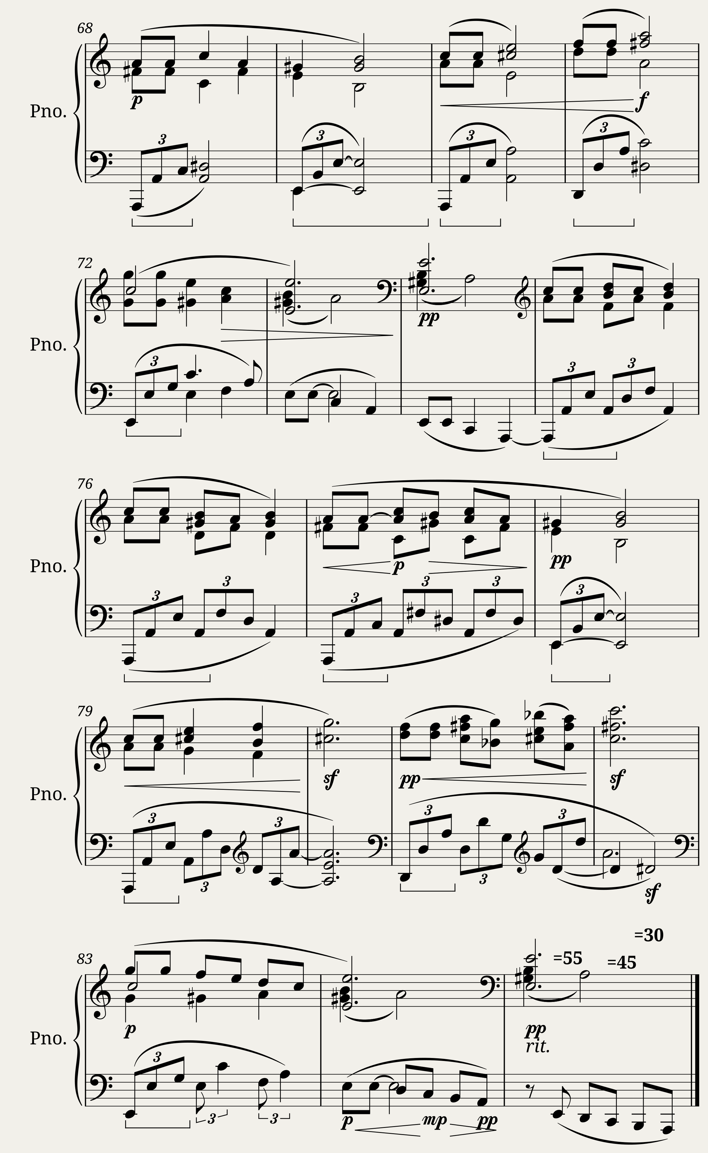 Intermezzo Op. 116 No. 2 (Johannes Brahms) — 3/3