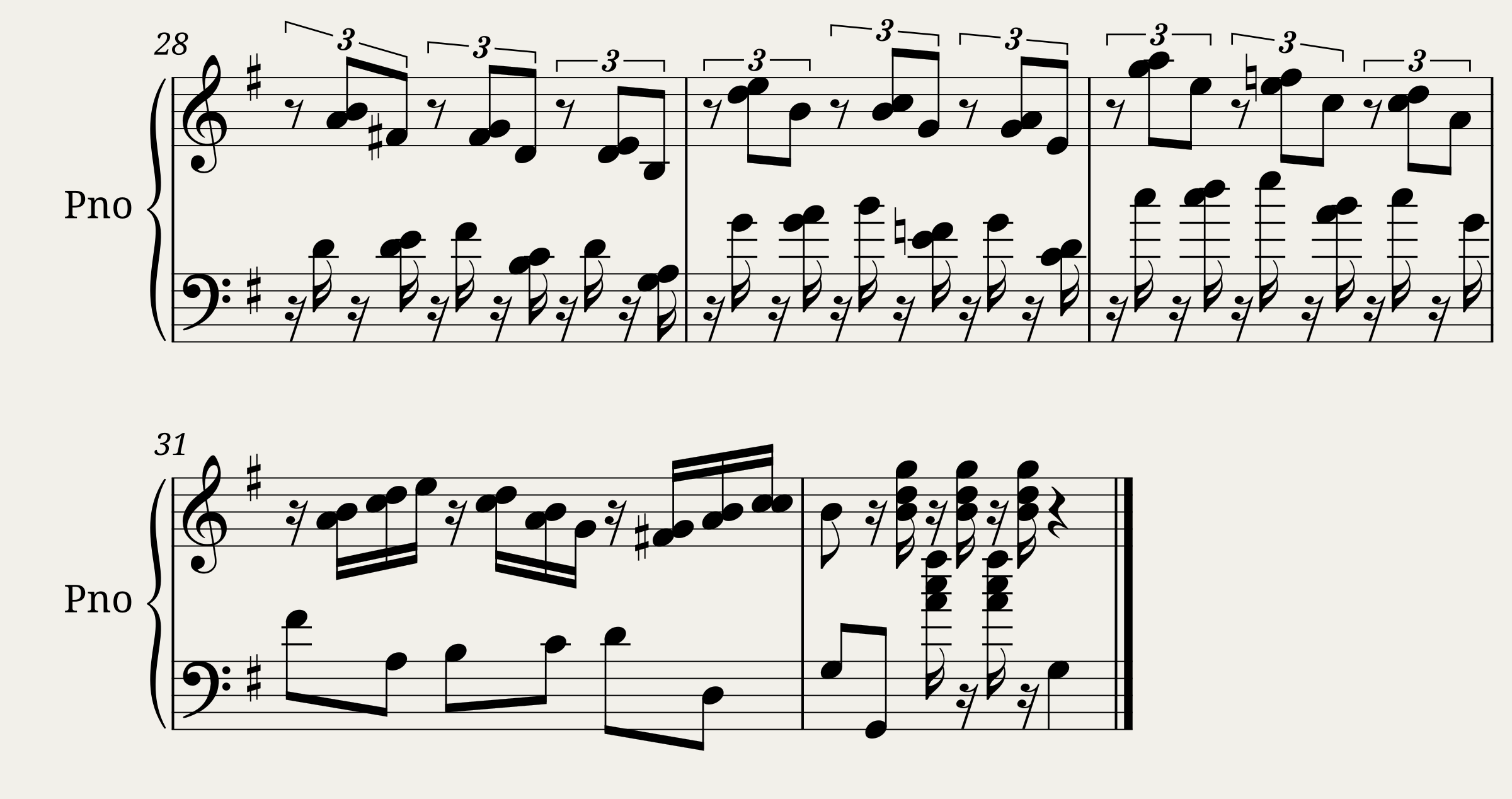 Goldberg Variations - 29 — 2/2