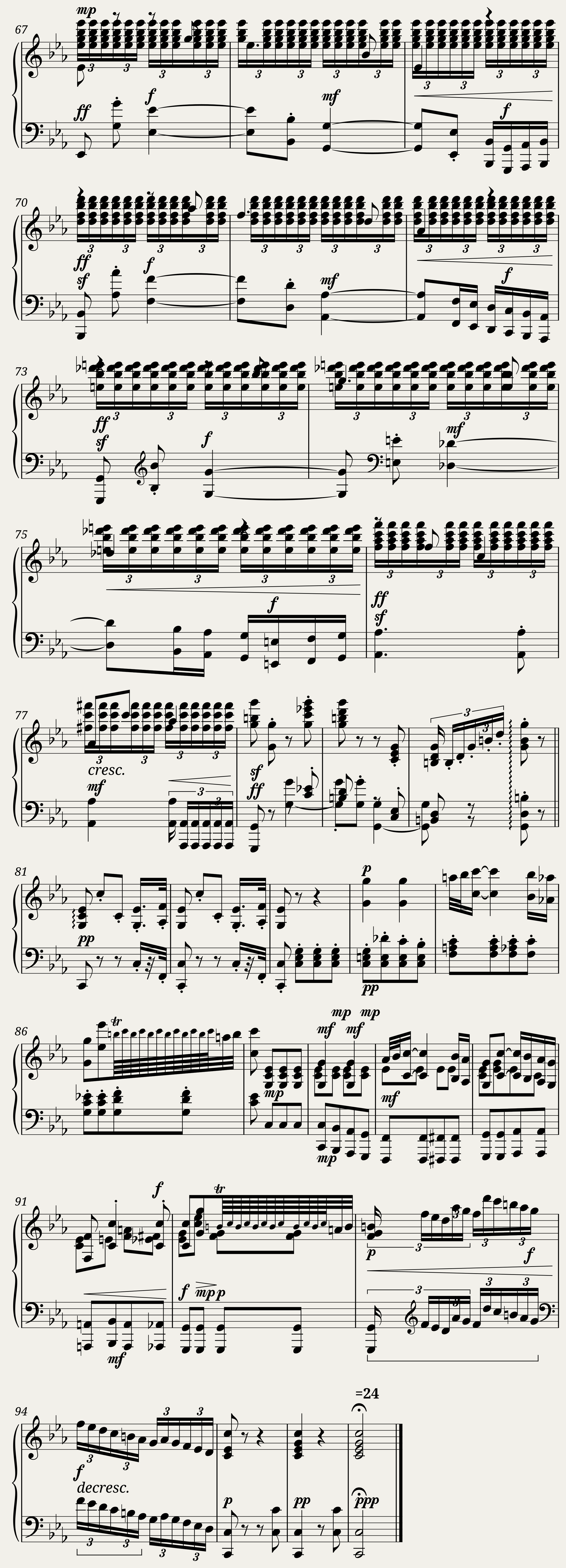 Piano Trio in E-flat major D.929 — 4/4