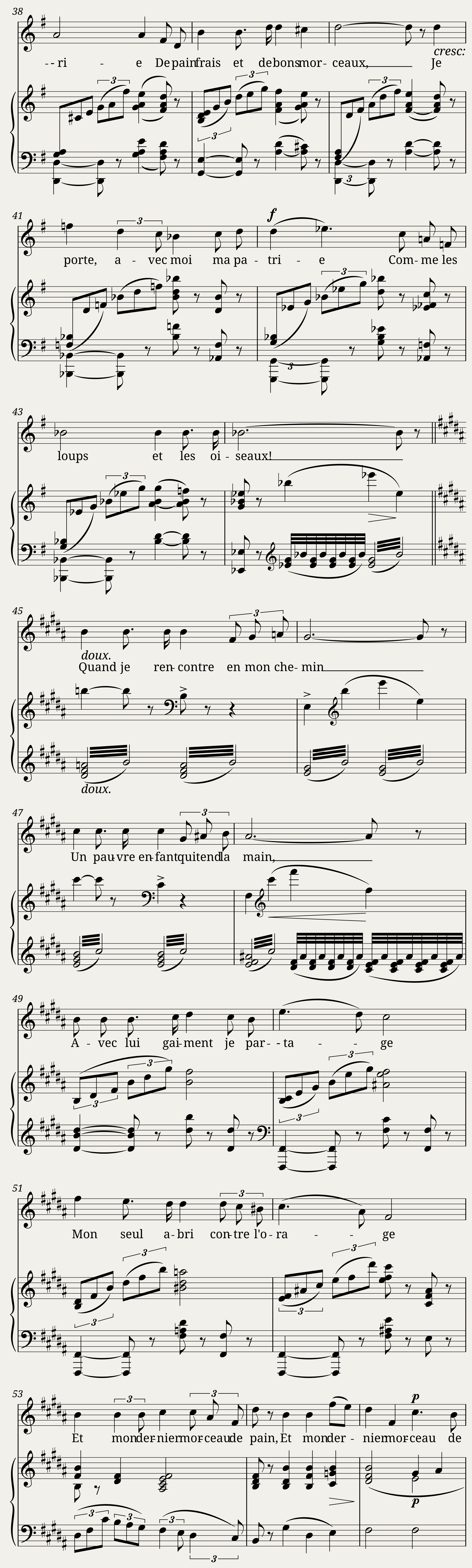 Le bohémien — 4/6
