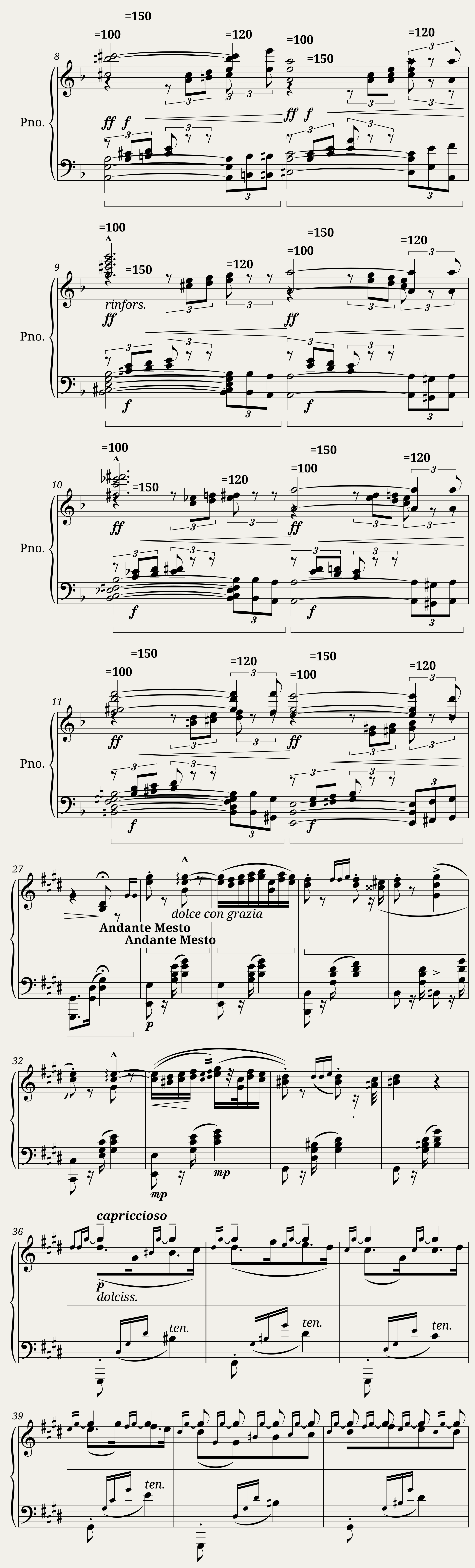 Paysage from Transcendental Études — 2/4