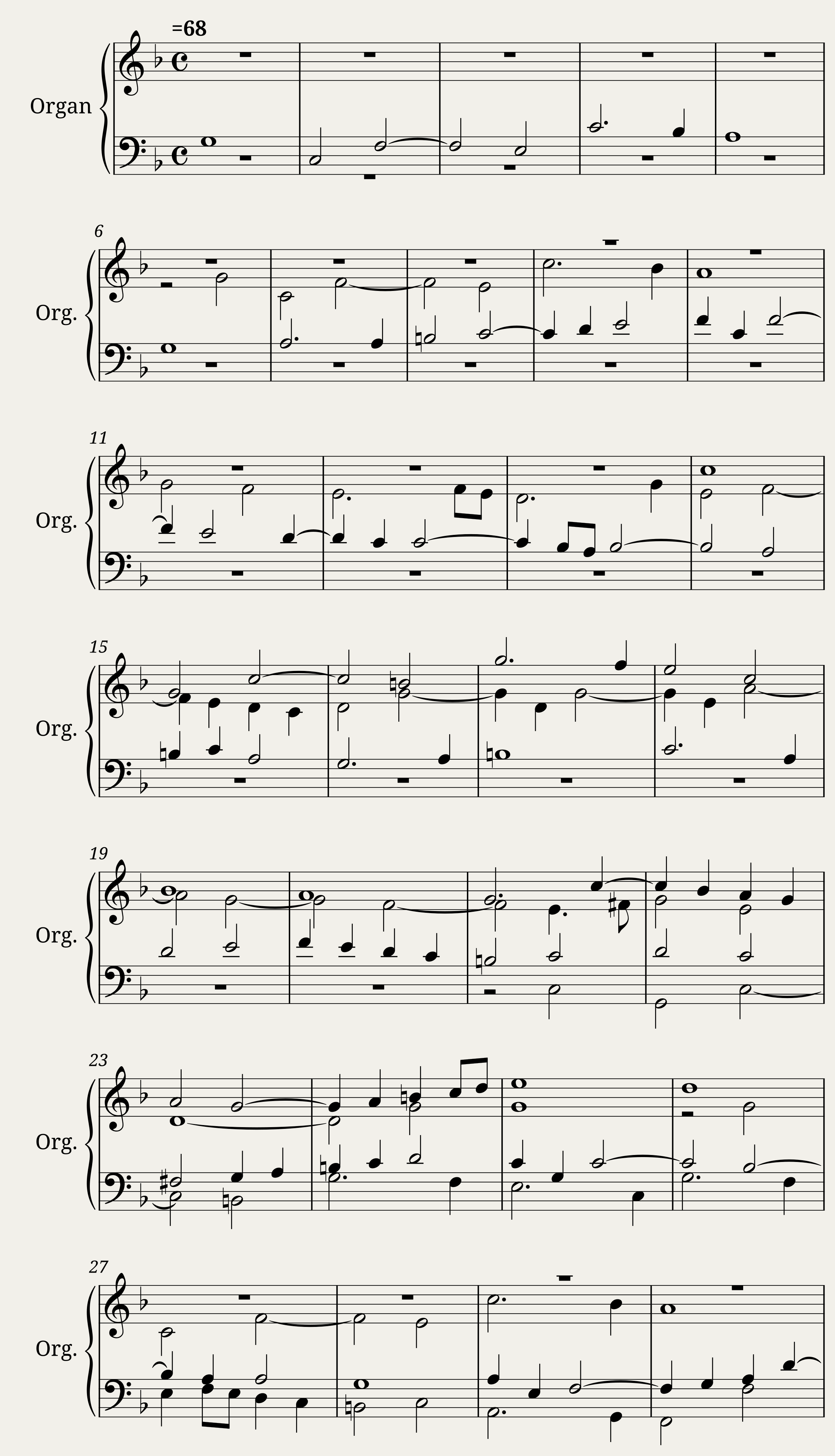 Ricercare I — 1/5
