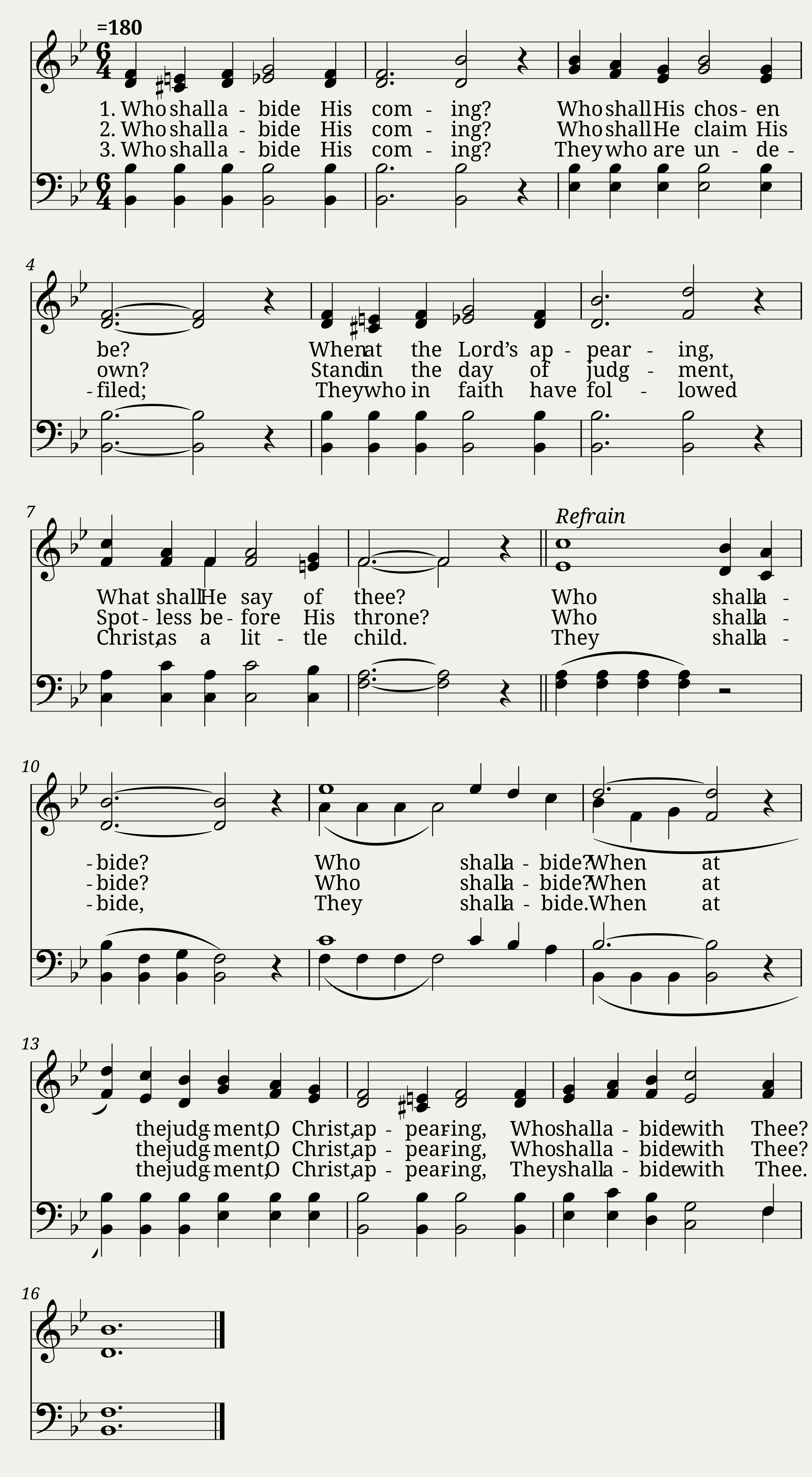 Who shall abide? - William A. Ogden
