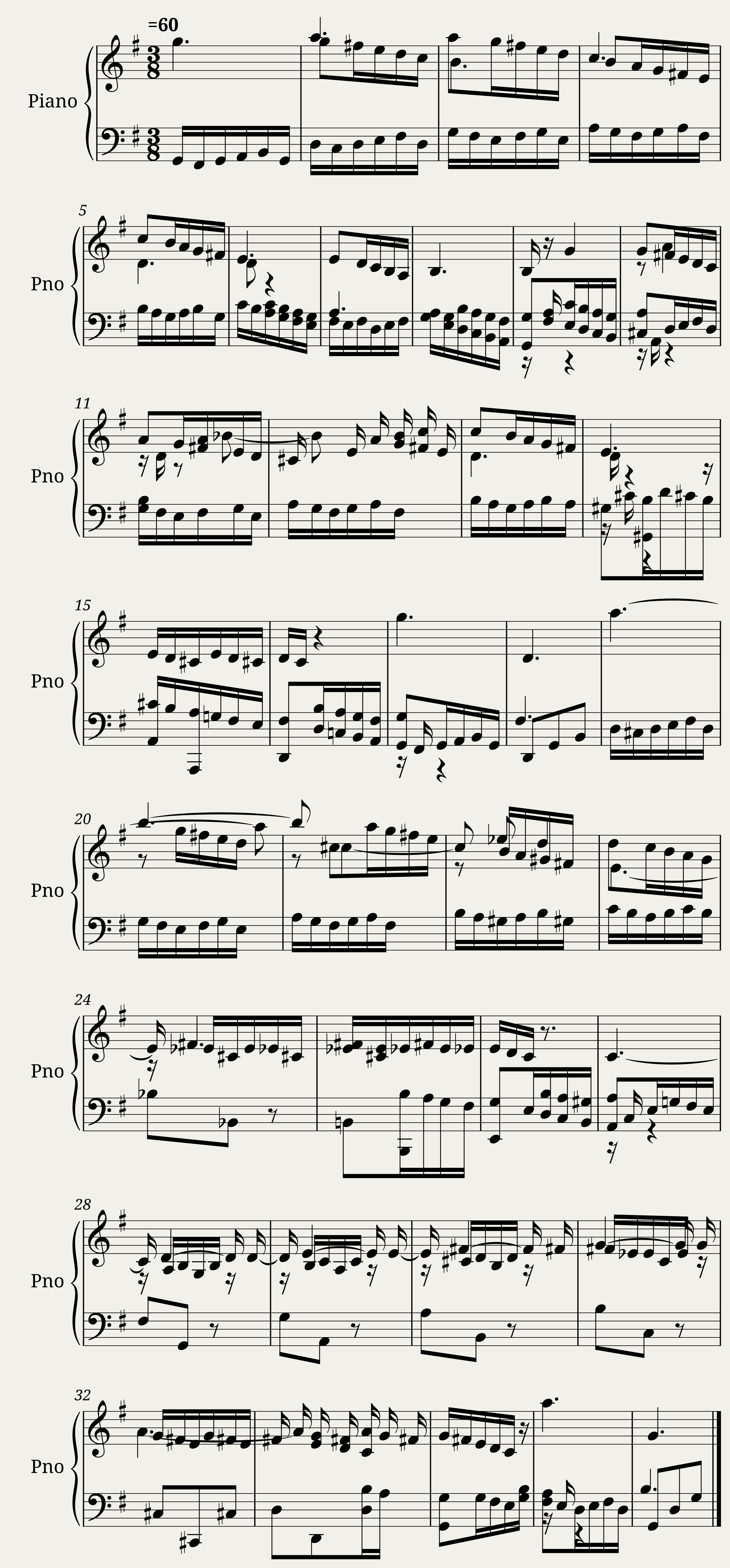 Goldberg Variations - 6