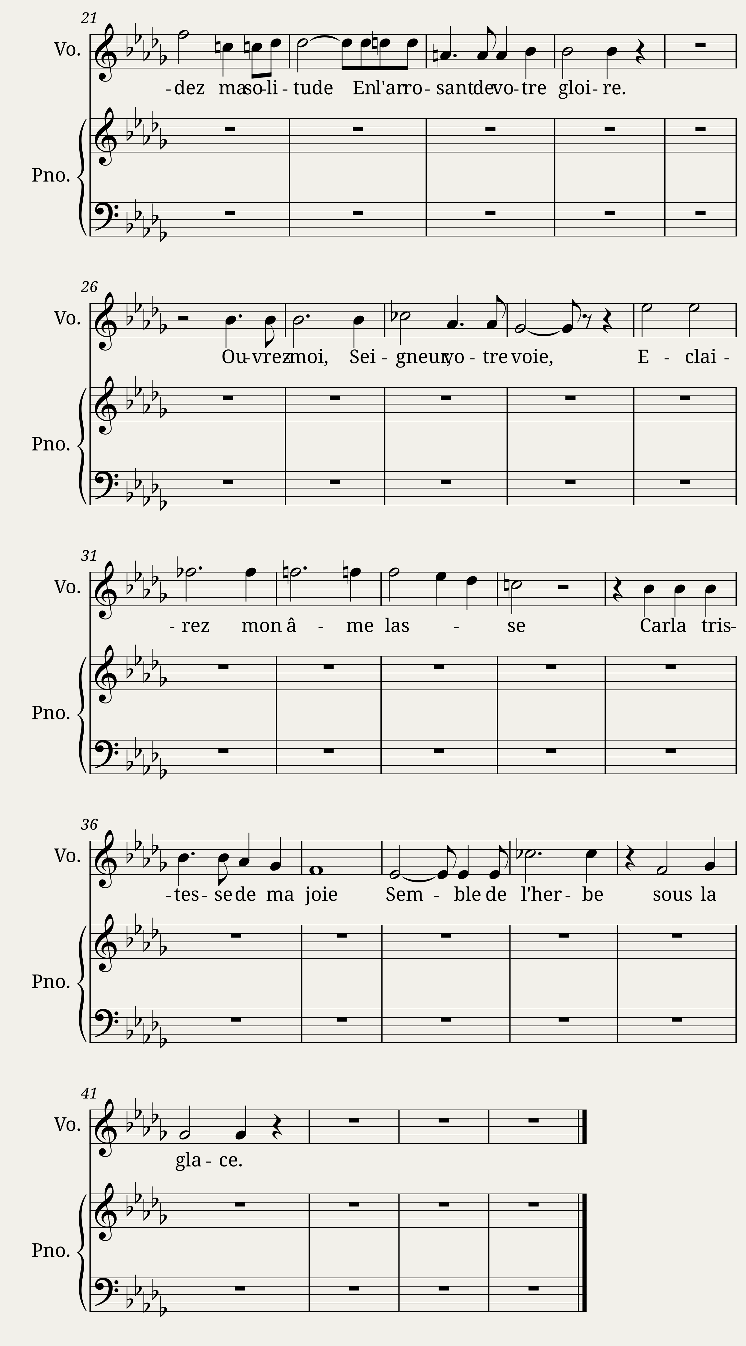 Chausson Ernest - Serres chaudes Op.24 No.5 - Oraison — 2/2