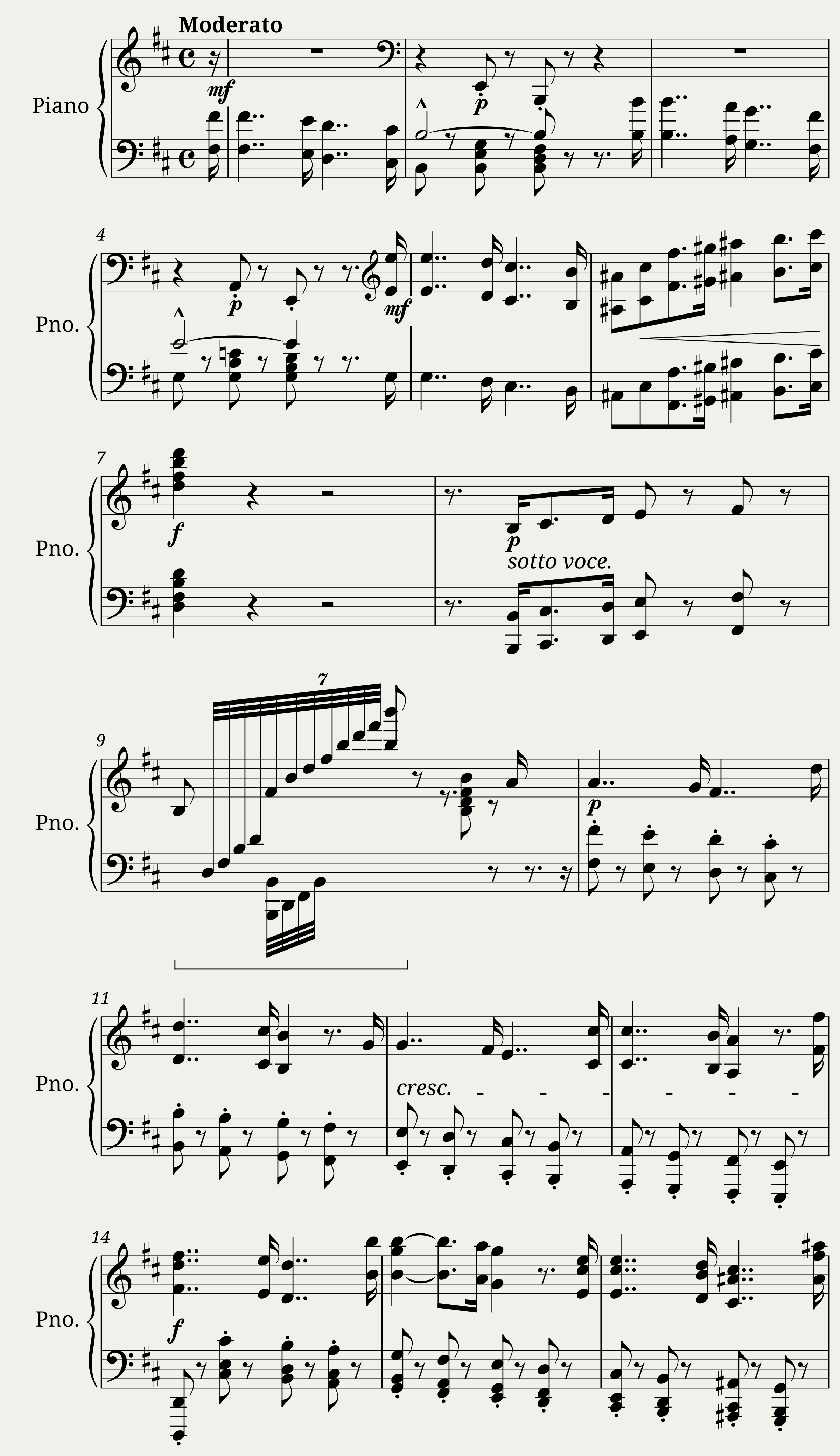 Kullak Paraphrase of the 4th Act of the Opera Dom Sébastien (Piano solo) — 1/21