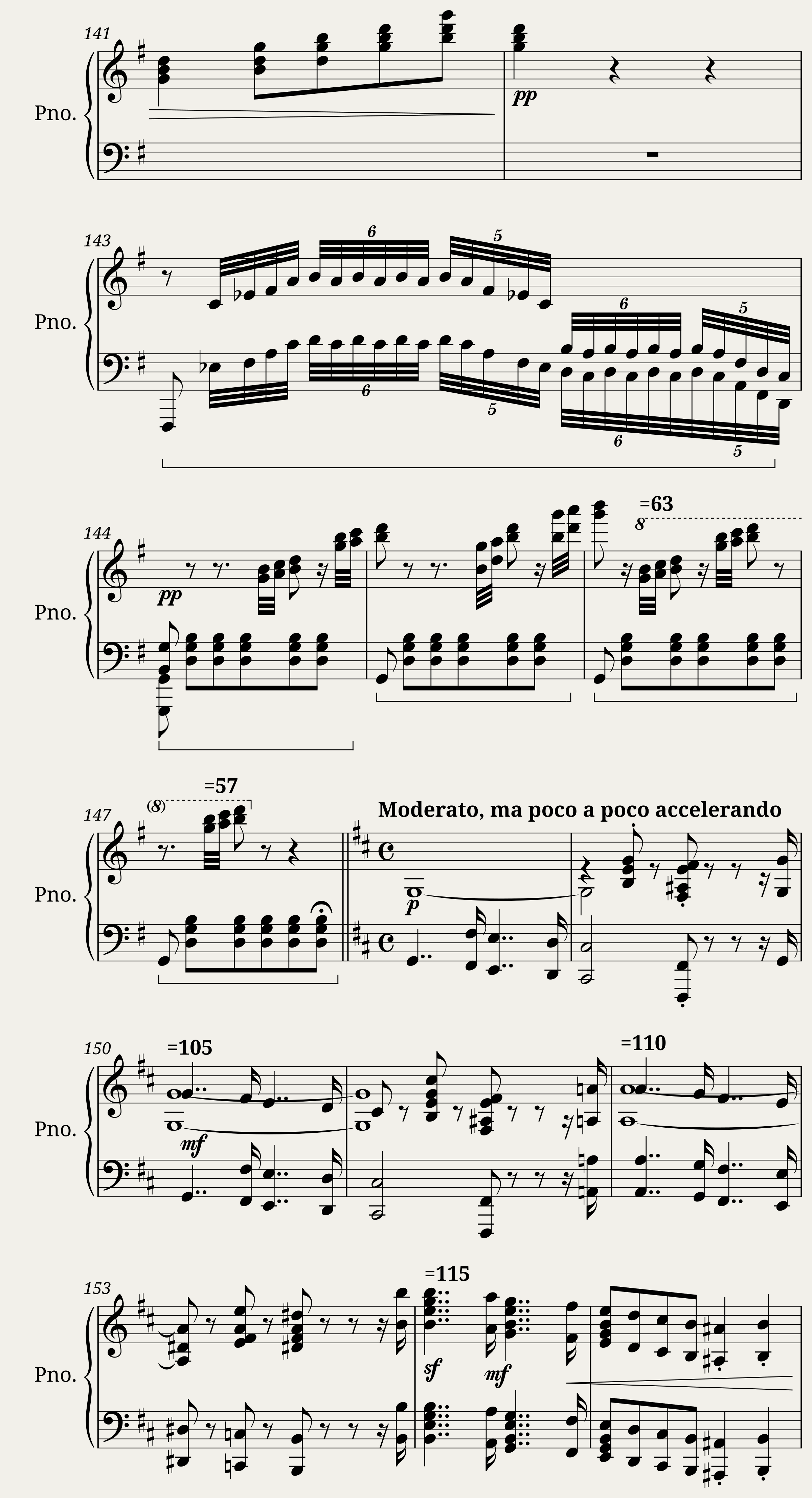 Kullak Paraphrase of the 4th Act of the Opera Dom Sébastien (Piano solo) — 13/21