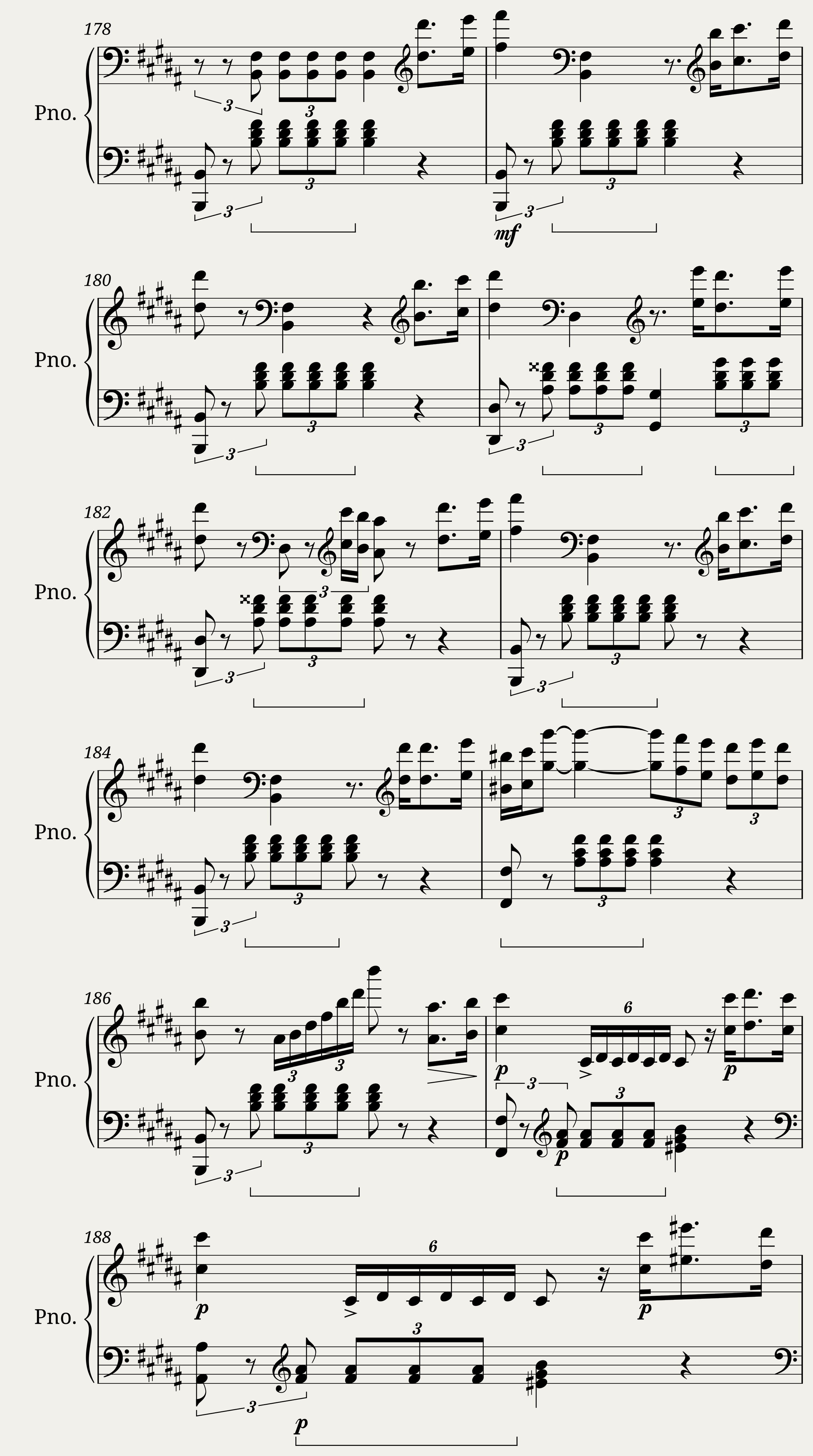 Kullak Paraphrase of the 4th Act of the Opera Dom Sébastien (Piano solo) — 16/21