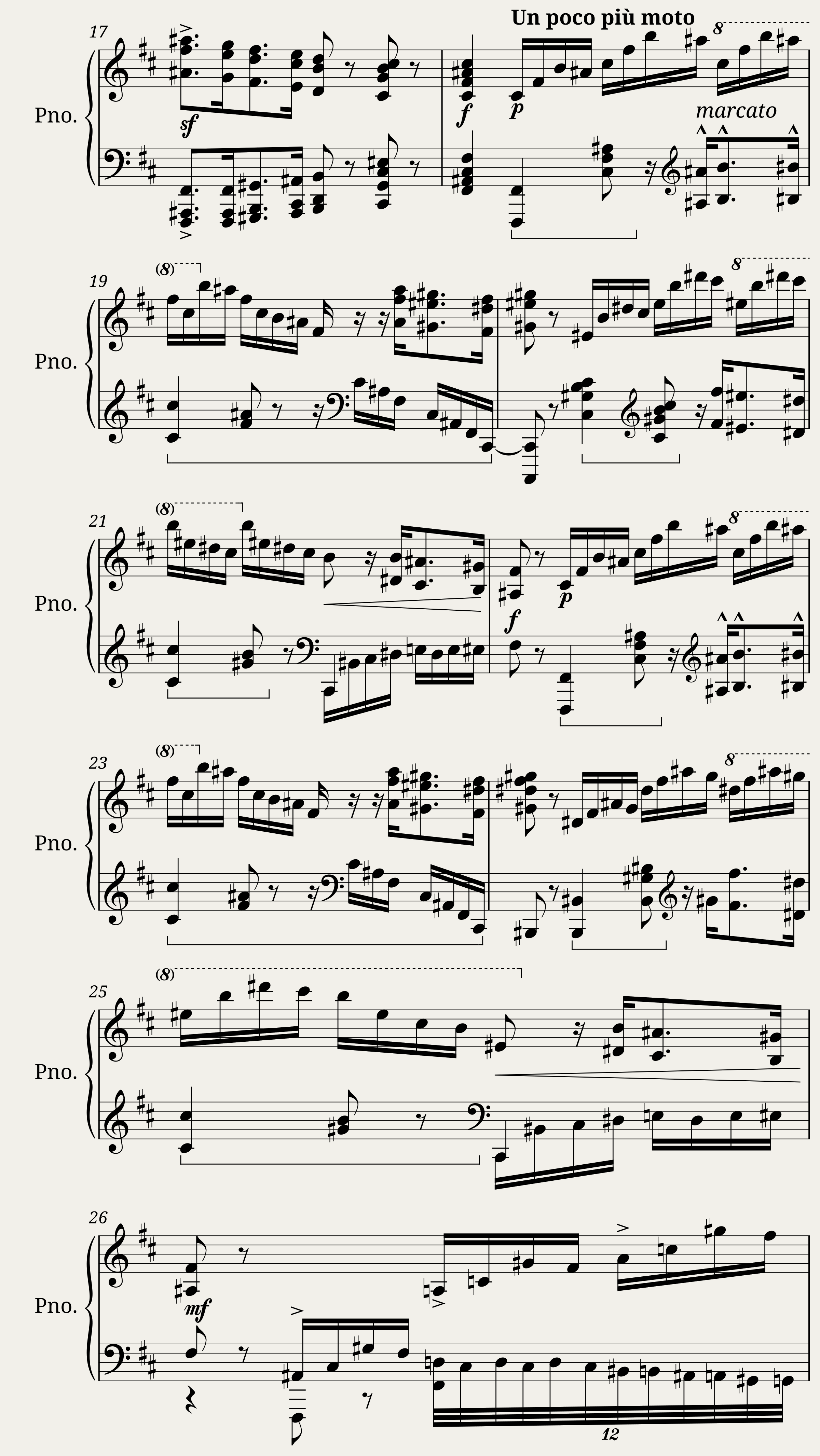 Kullak Paraphrase of the 4th Act of the Opera Dom Sébastien (Piano solo) — 2/21