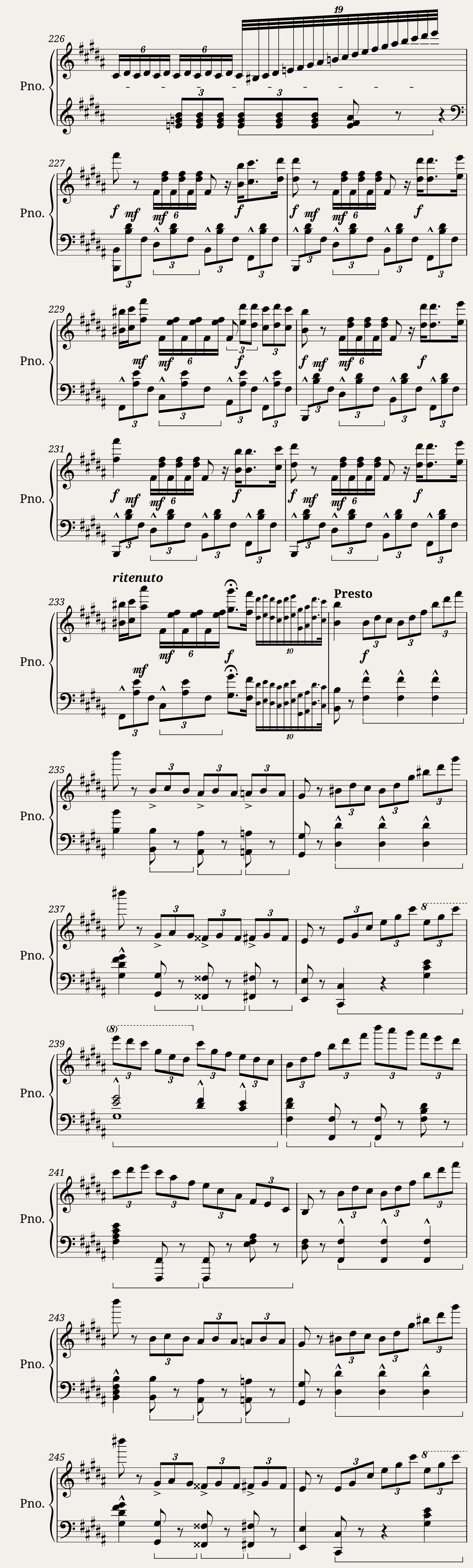 Kullak Paraphrase of the 4th Act of the Opera Dom Sébastien (Piano solo) — 20/21