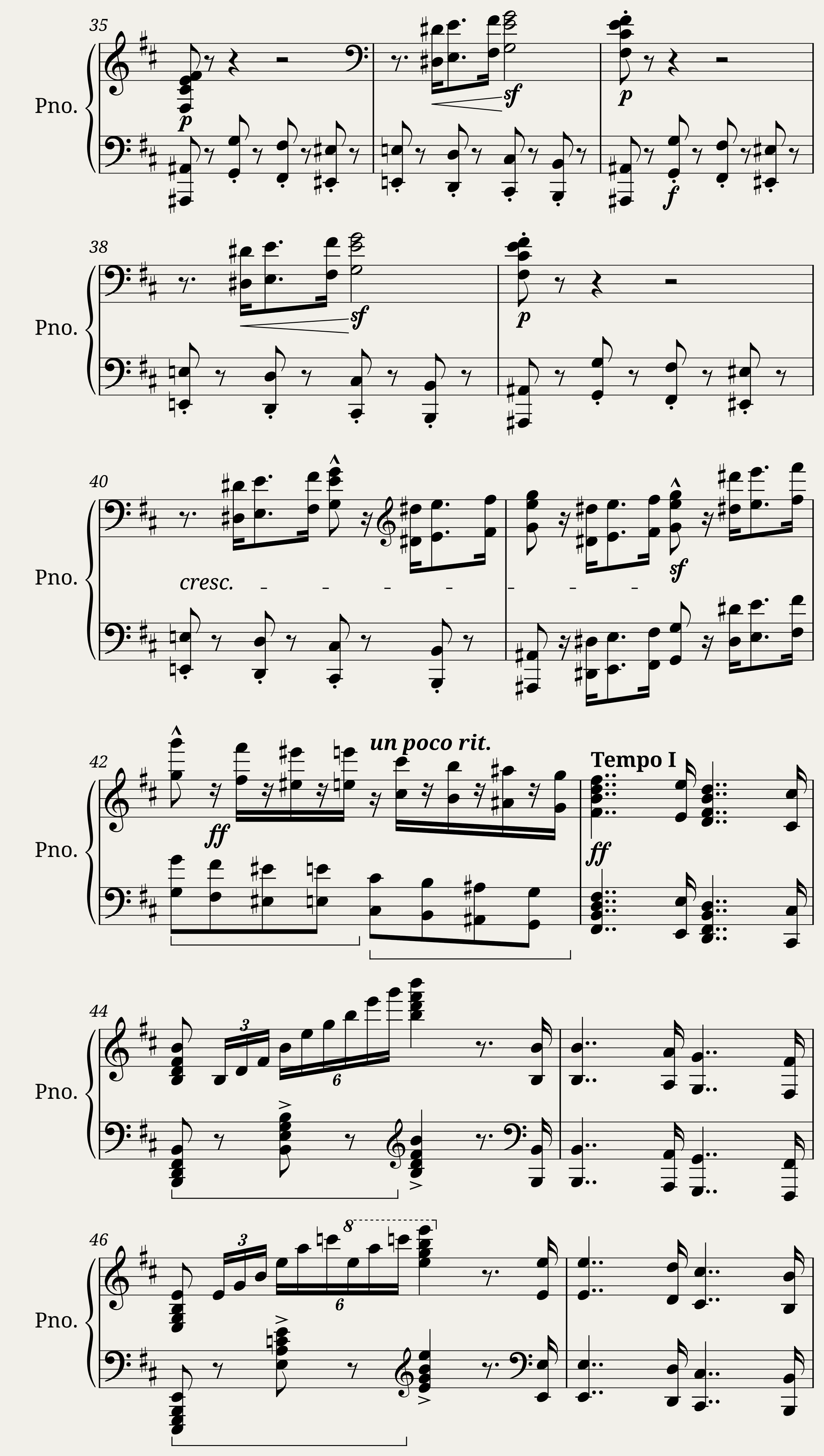 Kullak Paraphrase of the 4th Act of the Opera Dom Sébastien (Piano solo) — 4/21
