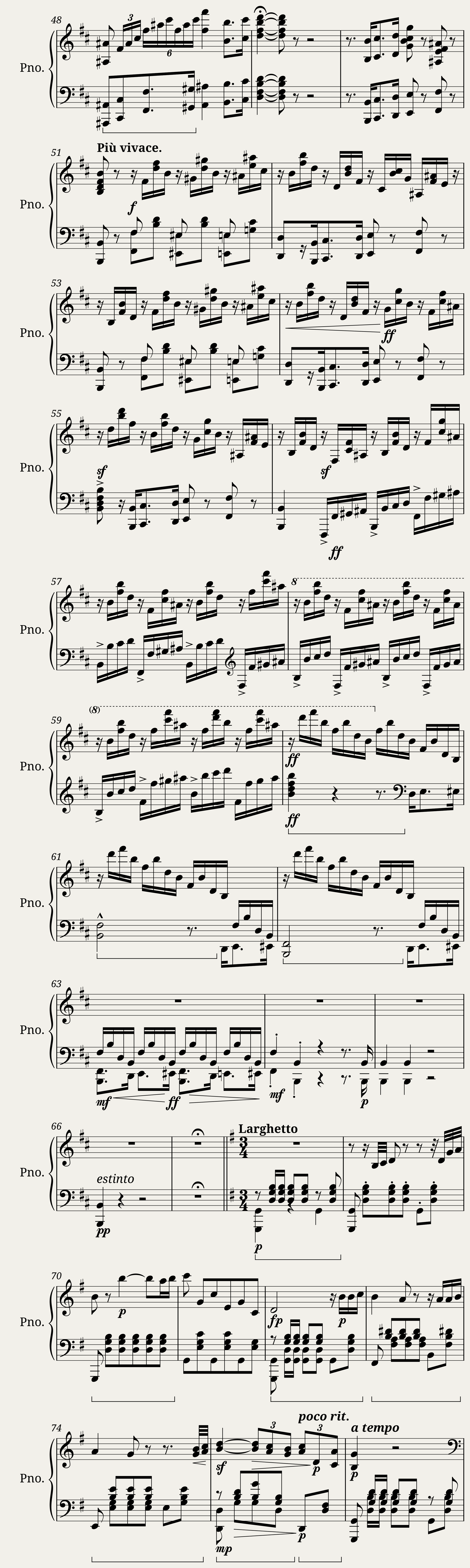 Kullak Paraphrase of the 4th Act of the Opera Dom Sébastien (Piano solo) — 5/21