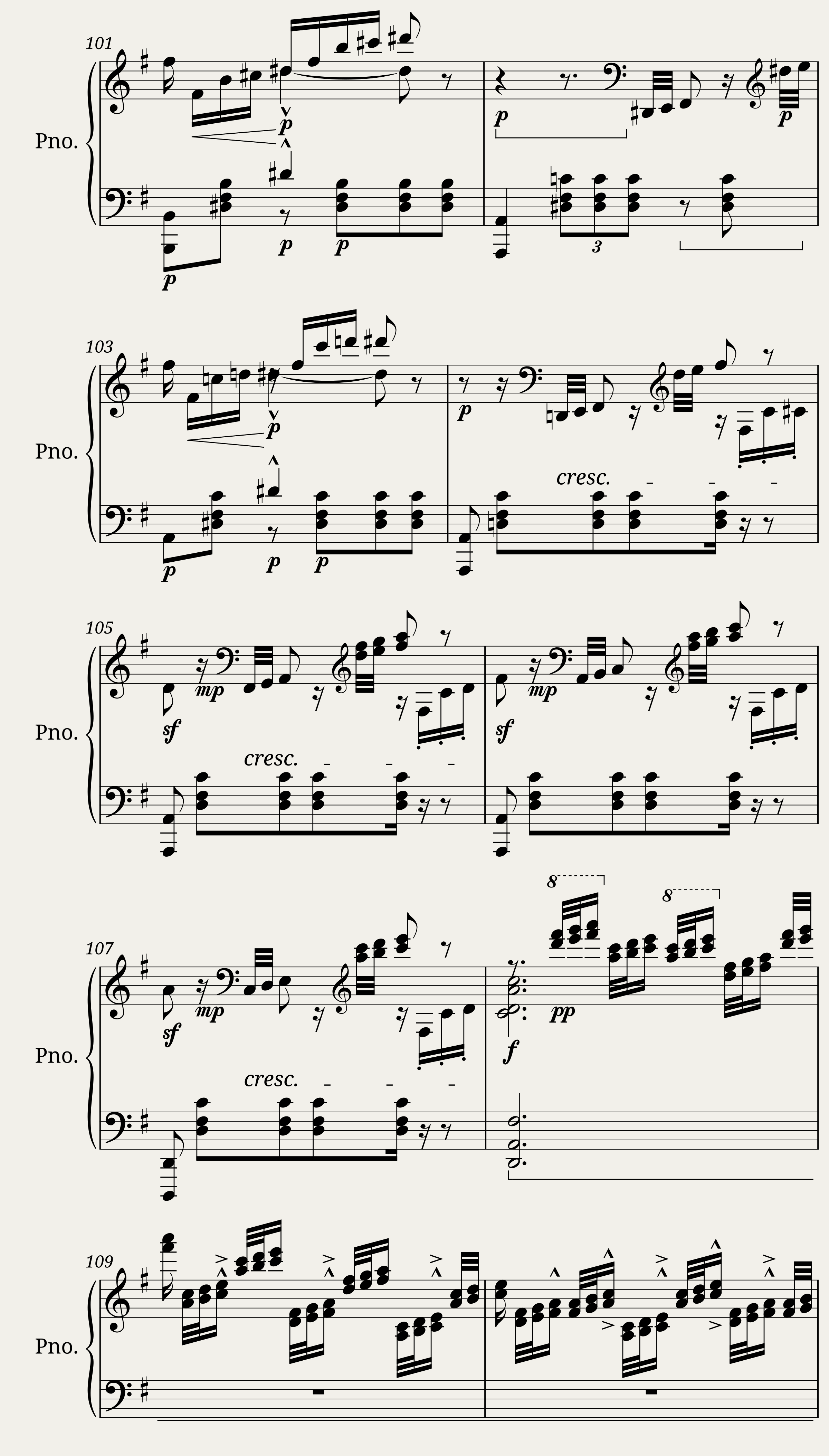 Kullak Paraphrase of the 4th Act of the Opera Dom Sébastien (Piano solo) — 9/21