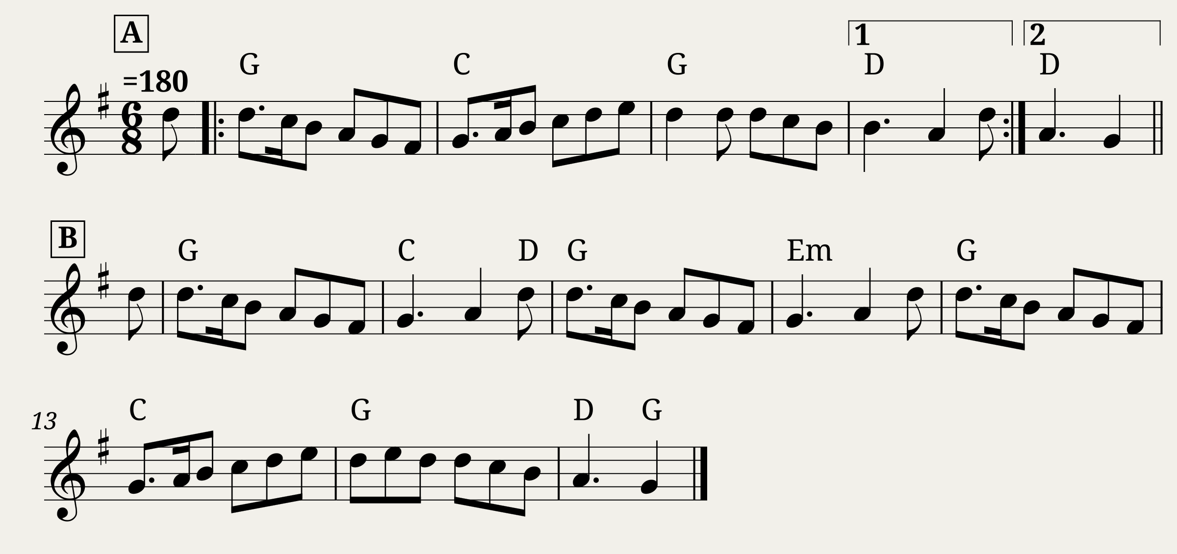 Traditional music - Bonny Green Garters