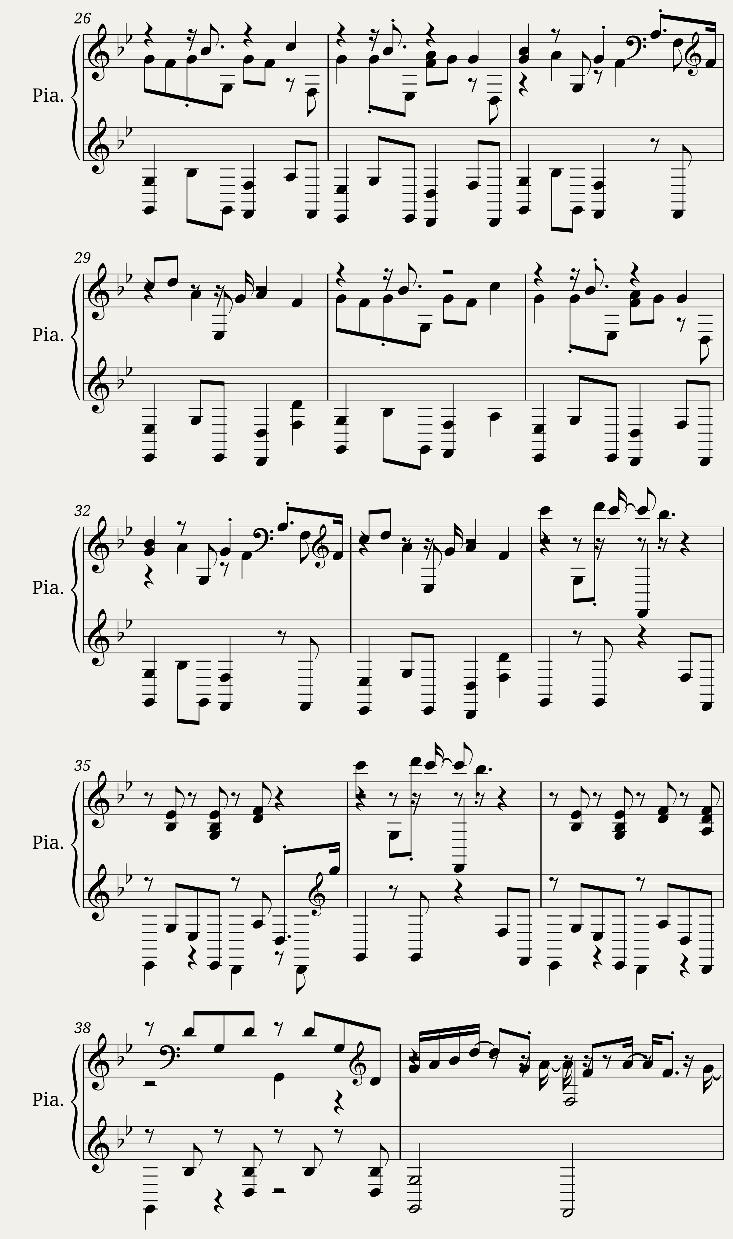 All Night (Piano Solo) — 2/5
