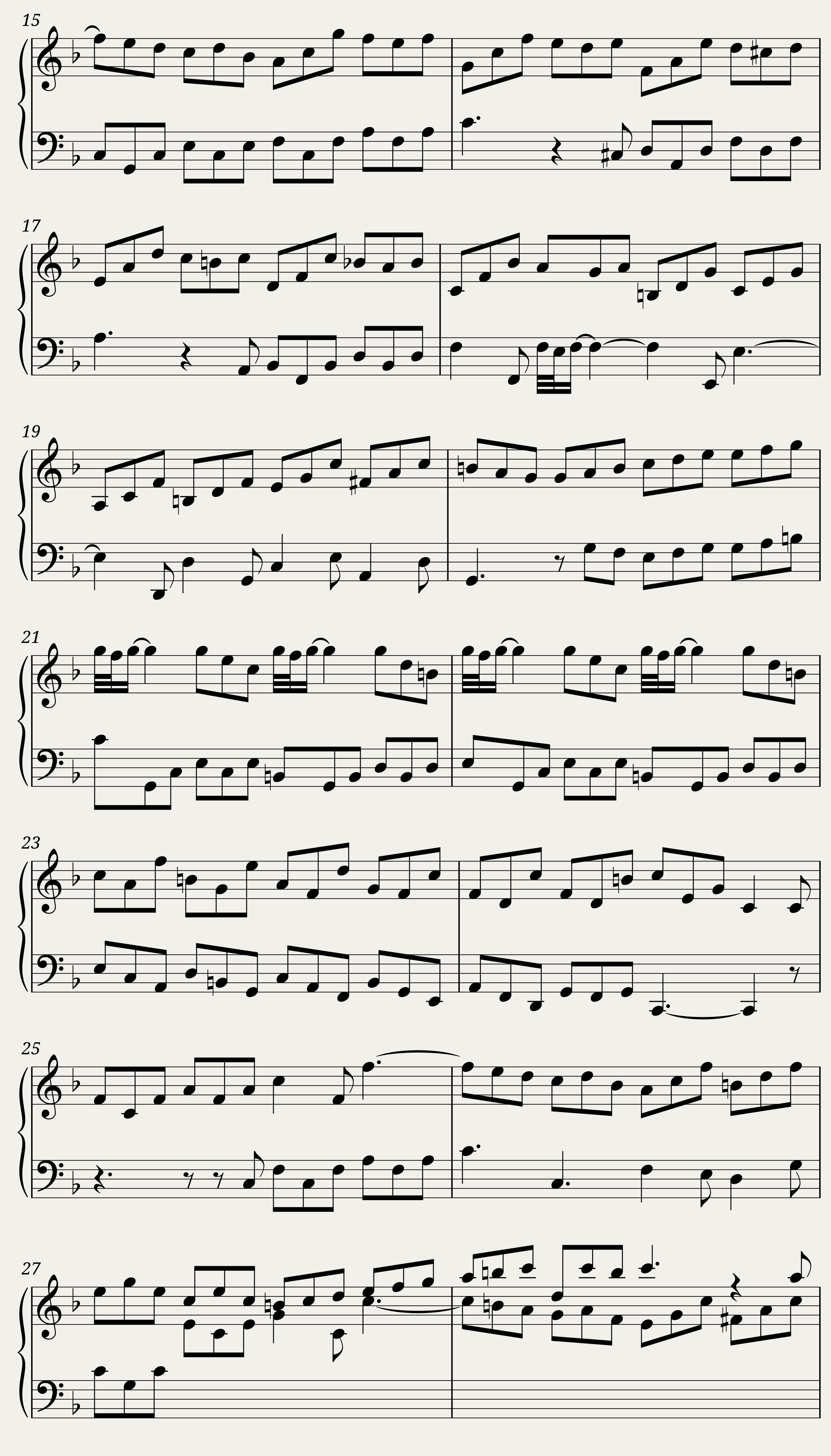 Das Gärtnerliedchen aus dem Siegwart — 2/2