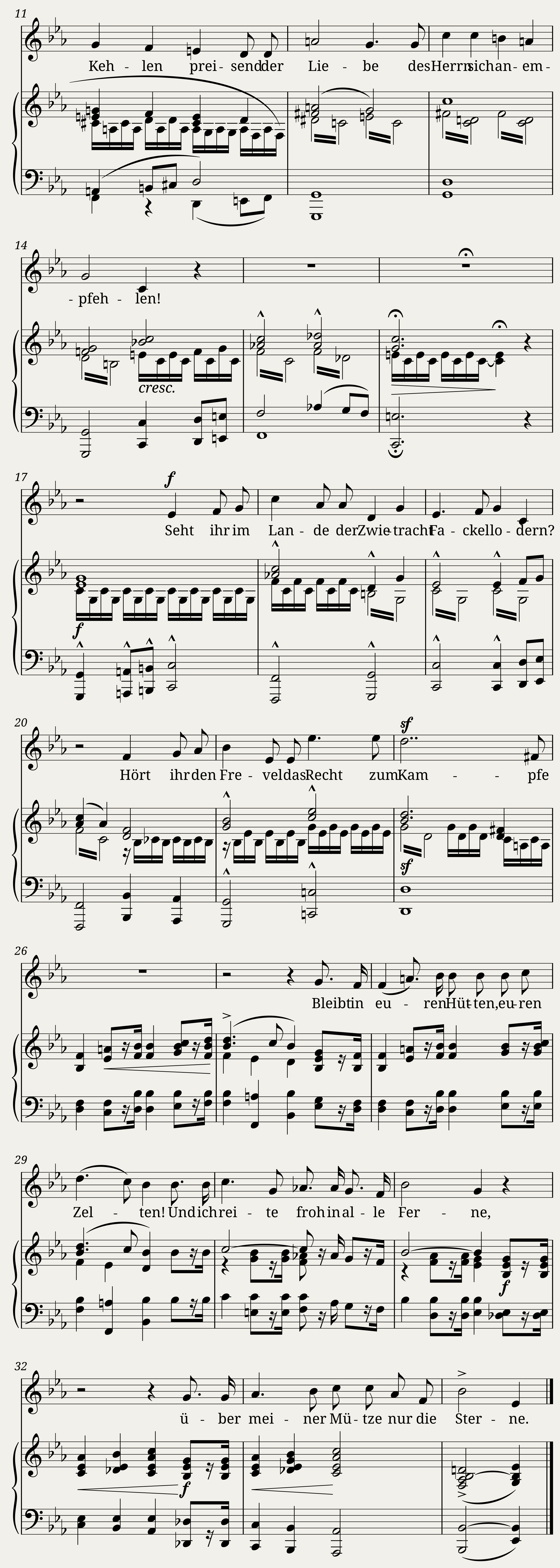 Gesungen — 2/2