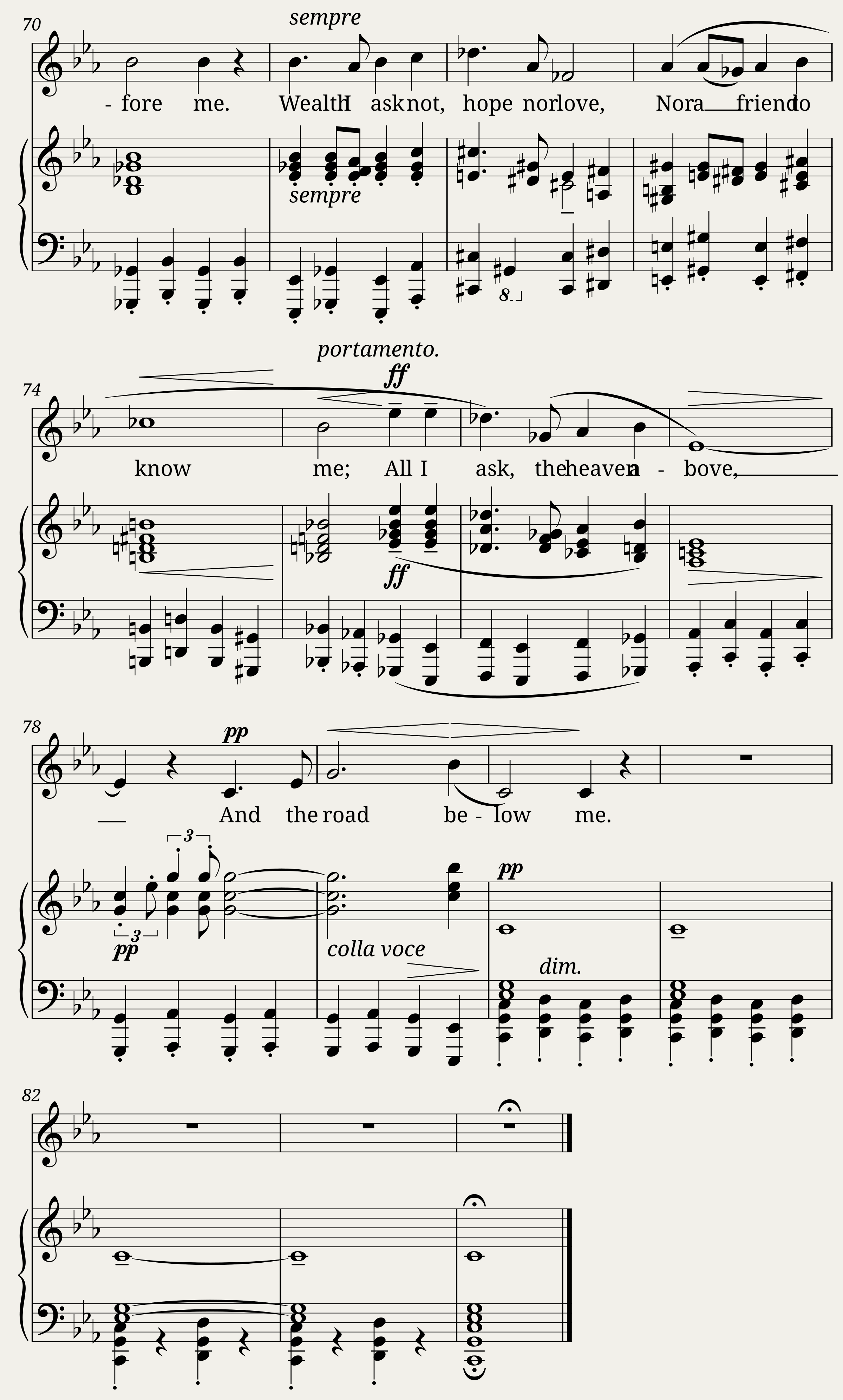 I. The Vagabond R. Vaughan Williams — 5/5