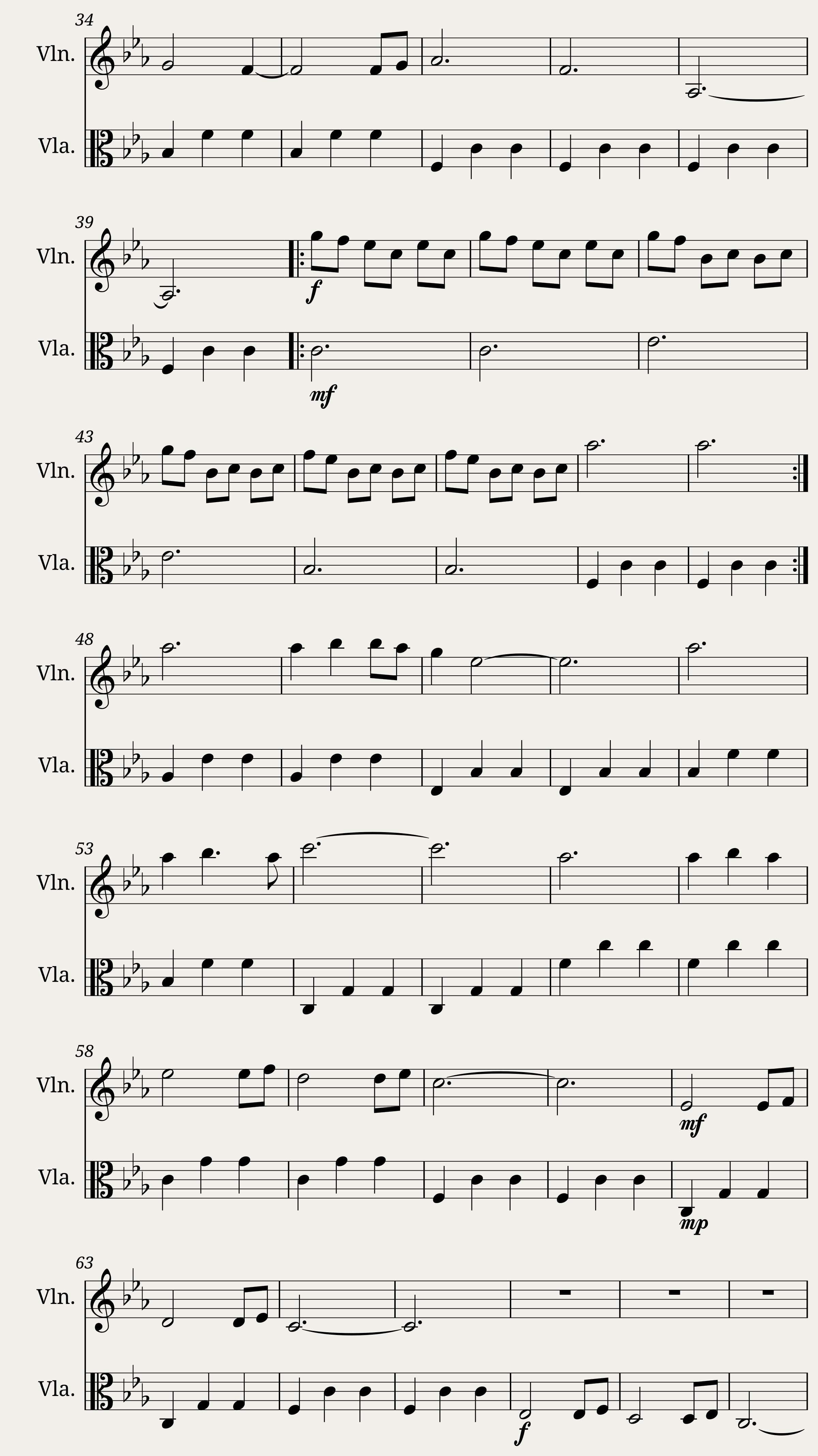 The Dog Wrestler Waltz - Exurb1a (Violin/Viola Duet) — 2/3