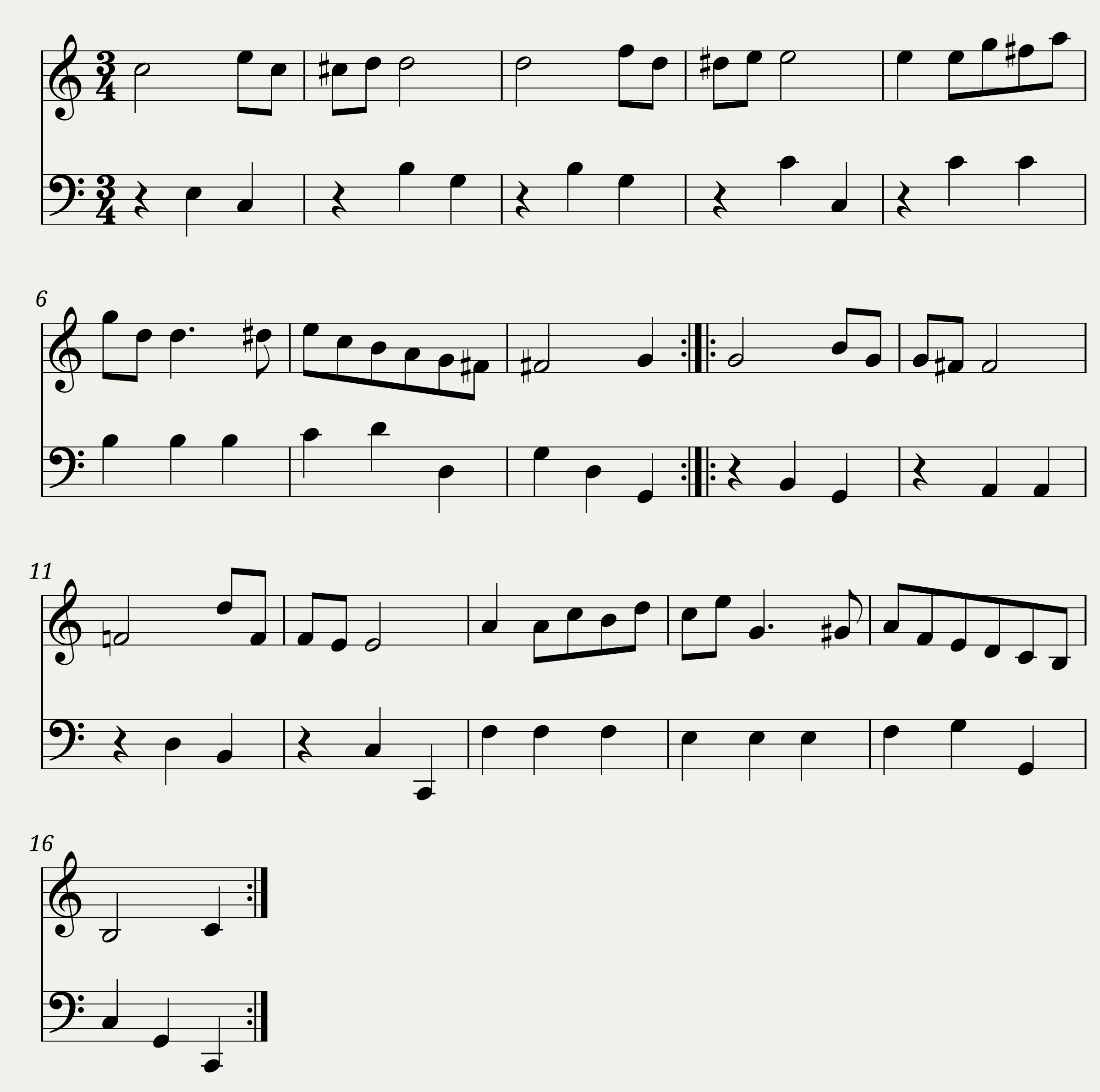Wolfgang Amadeus Mozart - Menuett