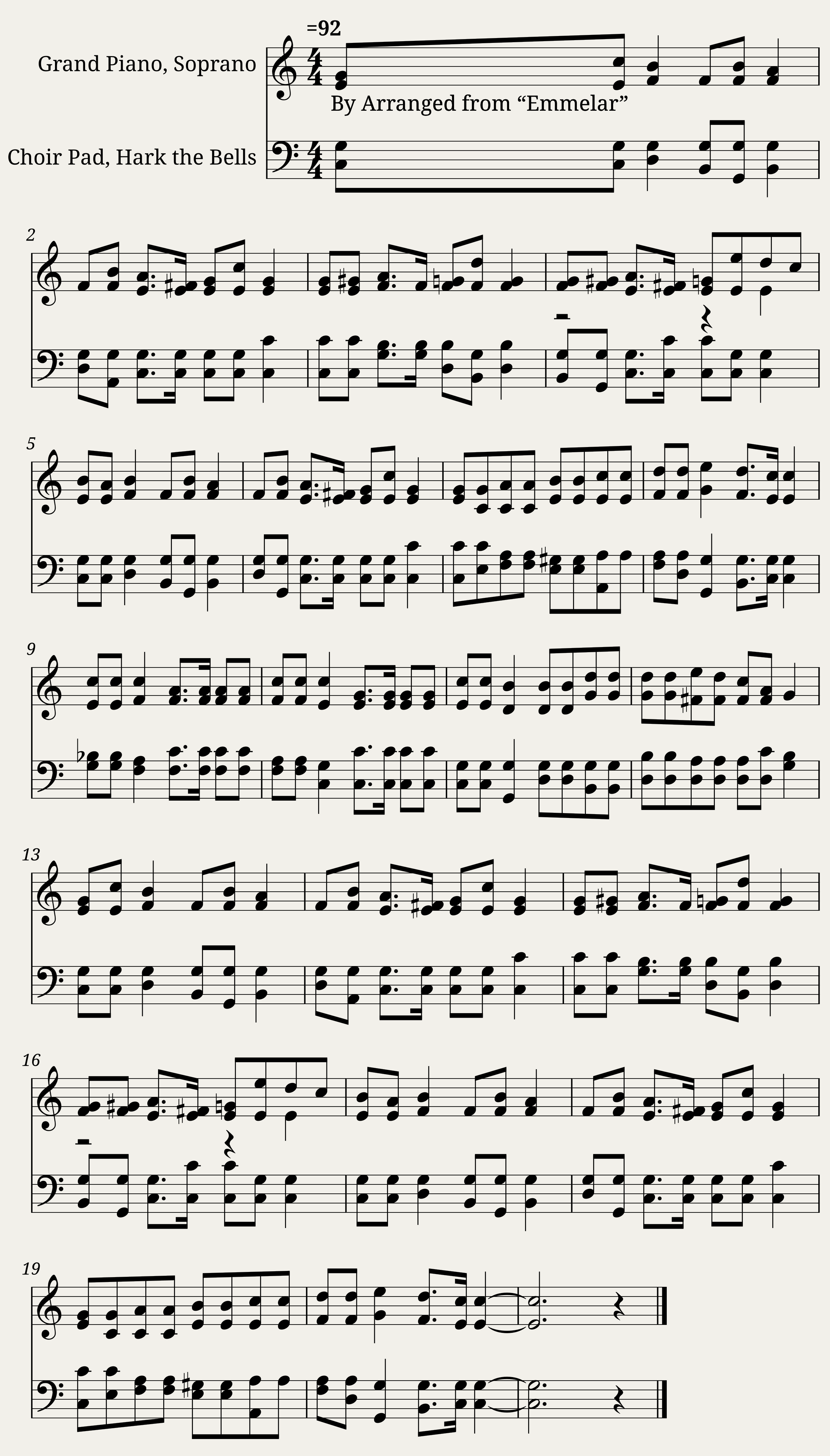 Hark the bells! hark the bells!
