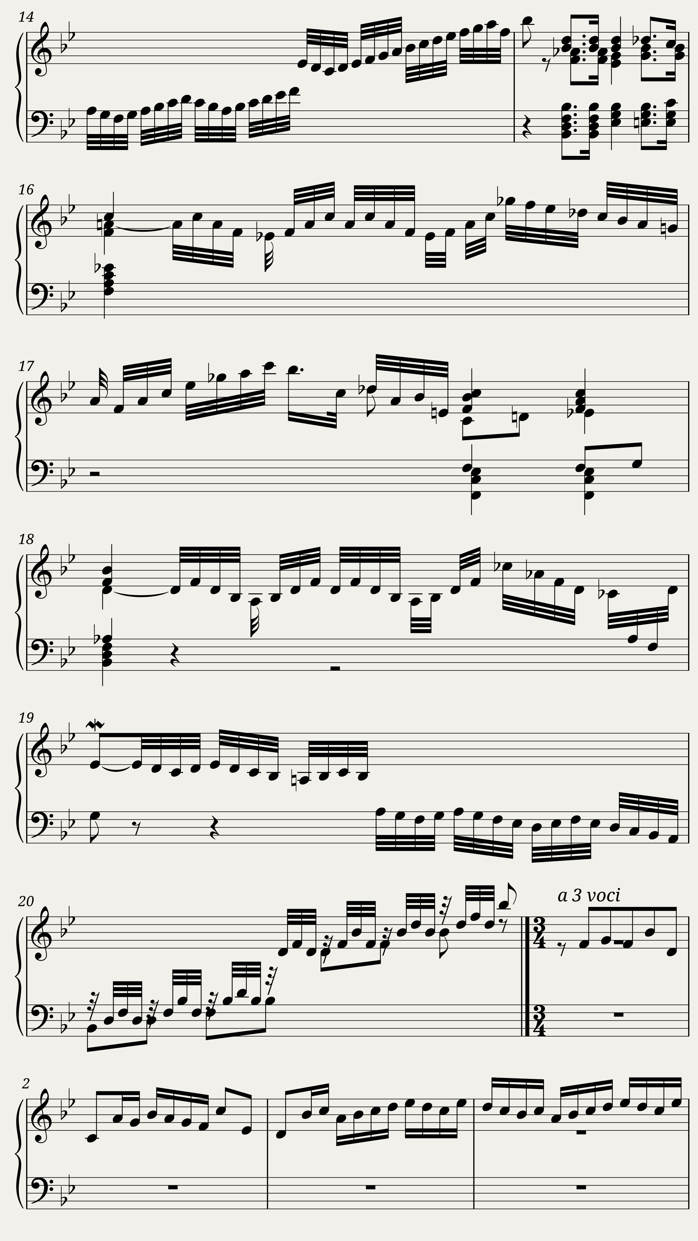 Prelude and Fugue 19 - OpenWTC — 3/5