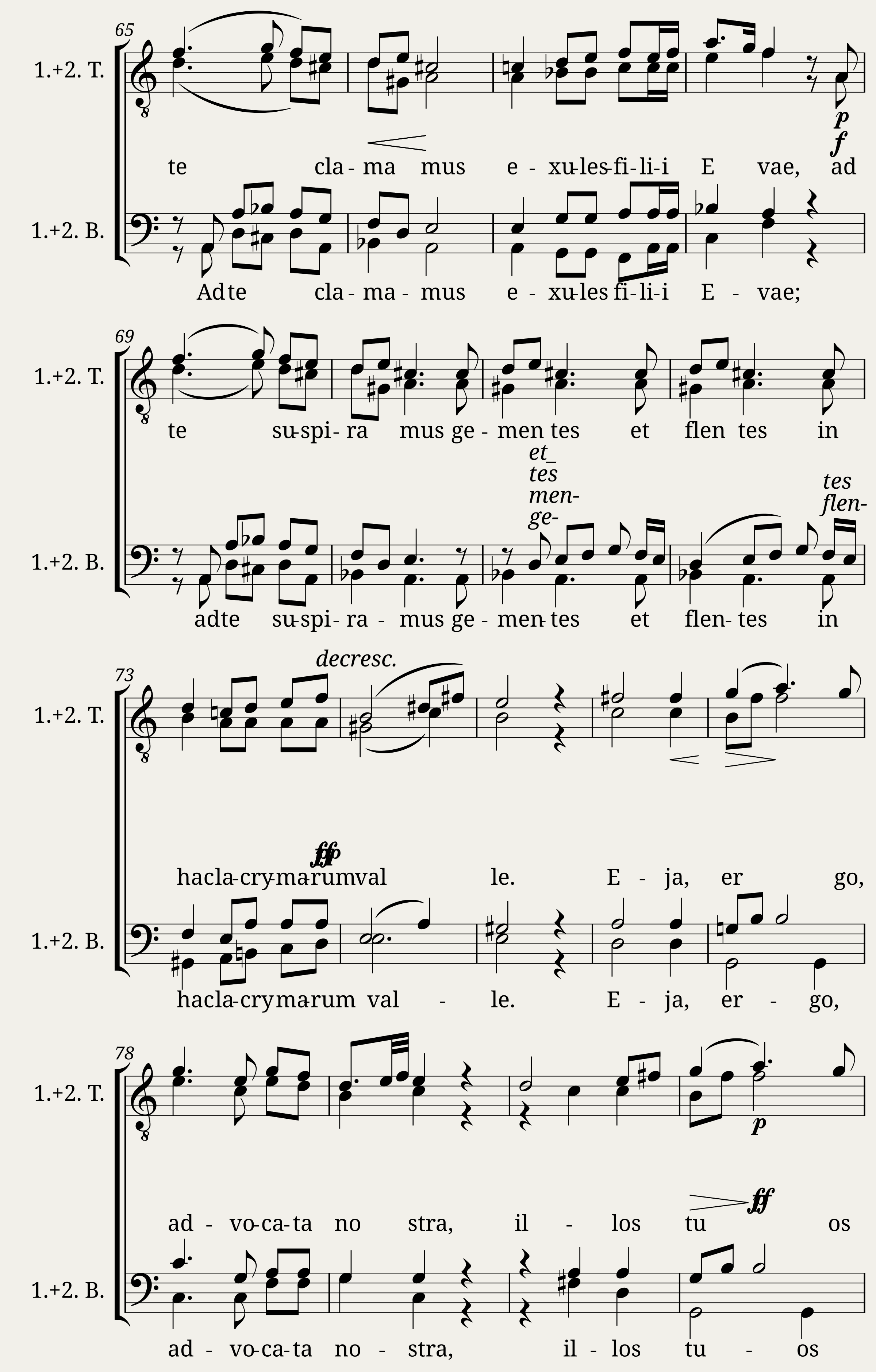 Salve Regina D. 811 (Op. 149) one of several settings - Franz Schubert — 4/6