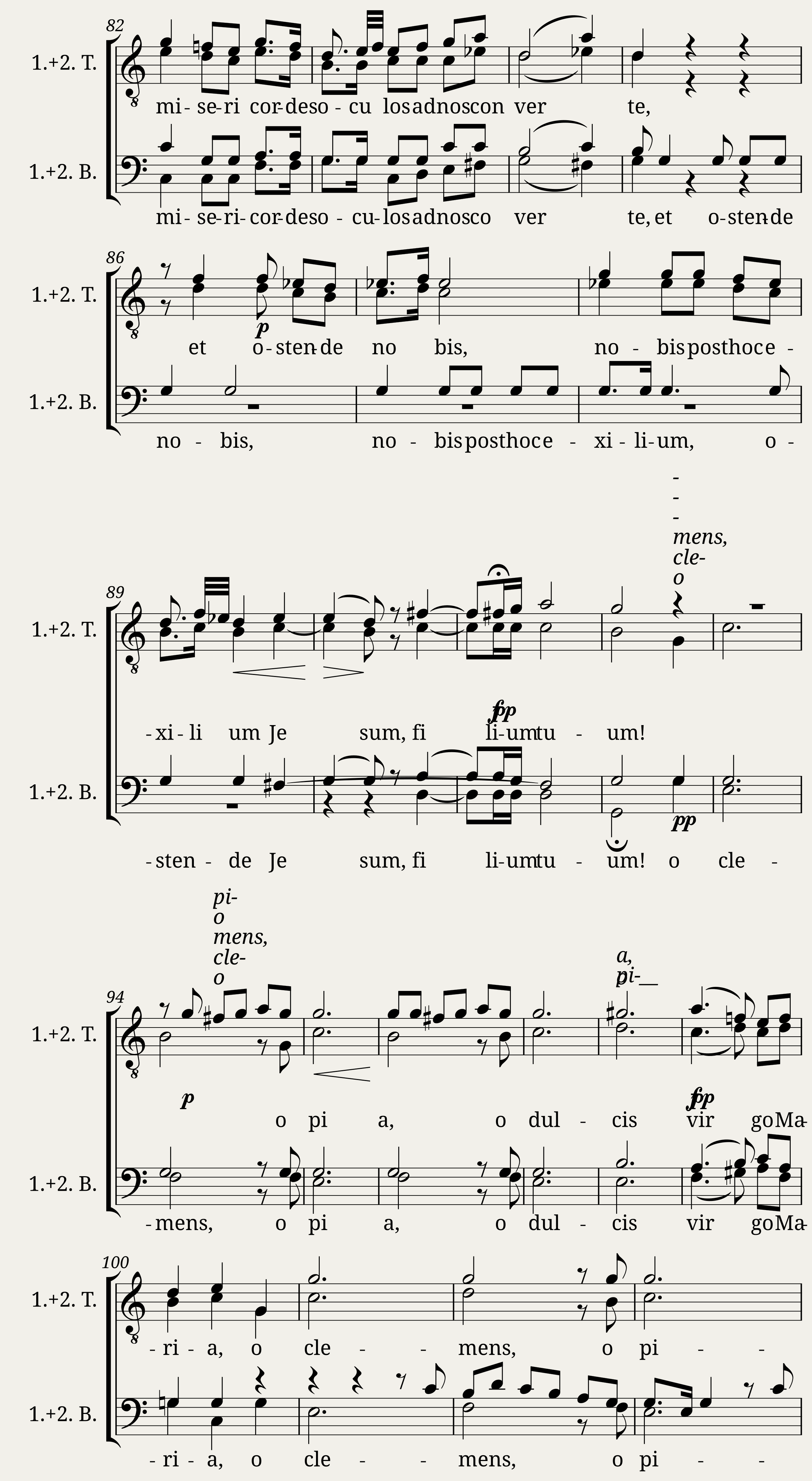 Salve Regina D. 811 (Op. 149) one of several settings - Franz Schubert — 5/6