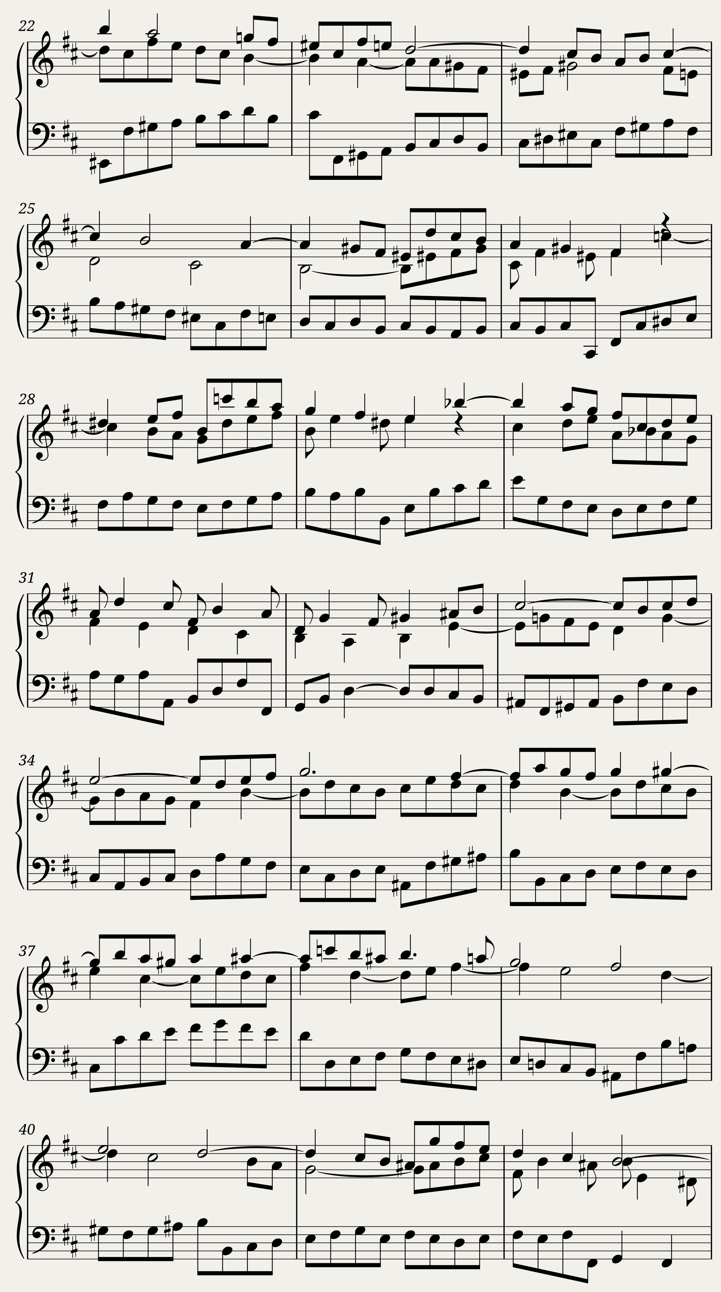 Prelude and Fugue 24 - OpenWTC — 2/7