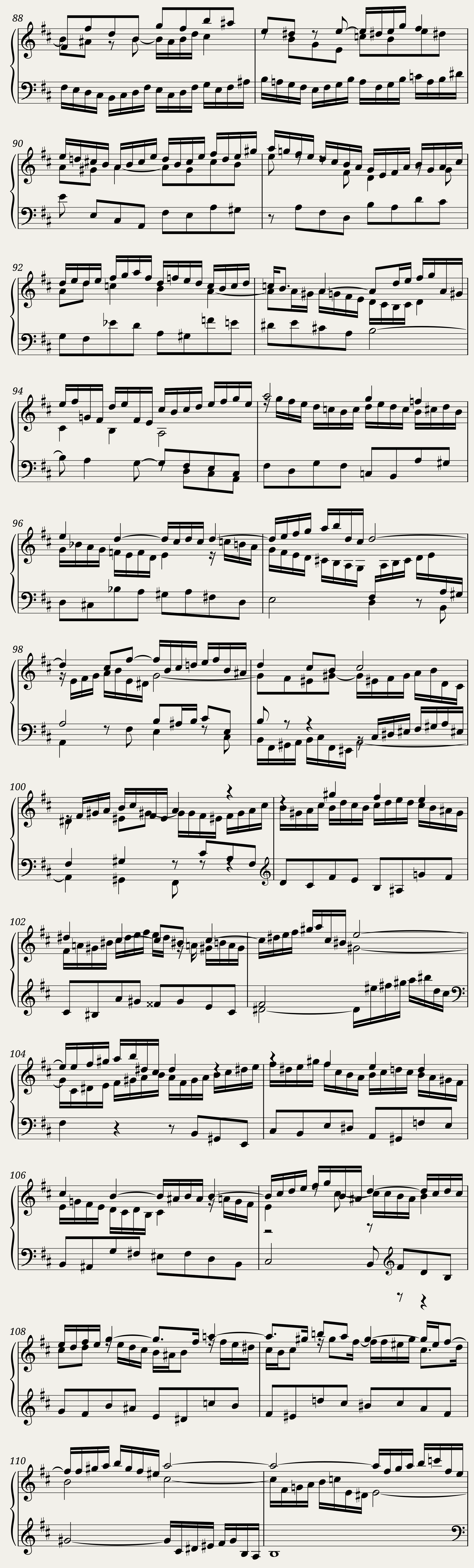 Prelude and Fugue 24 - OpenWTC — 6/7
