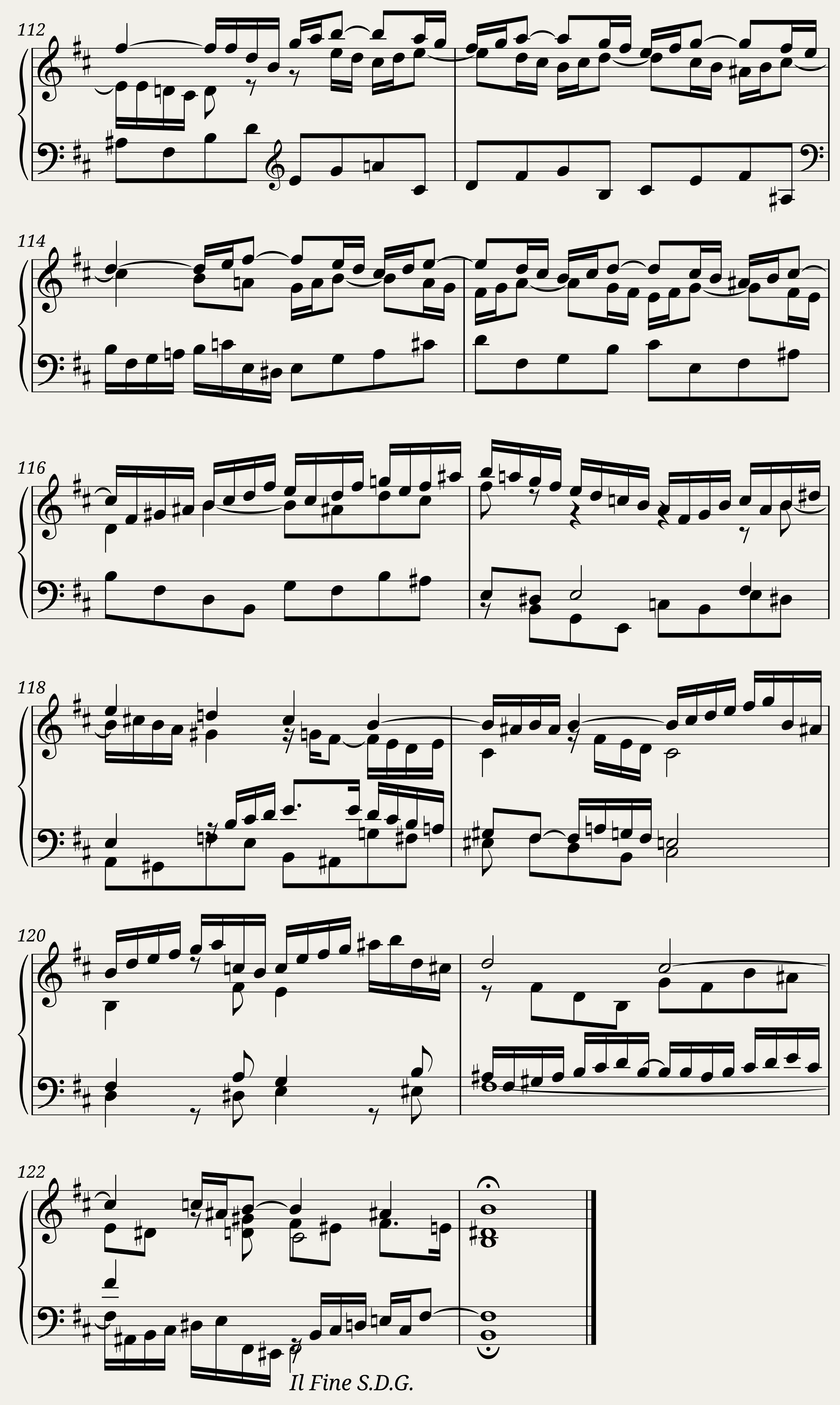 Prelude and Fugue 24 - OpenWTC — 7/7