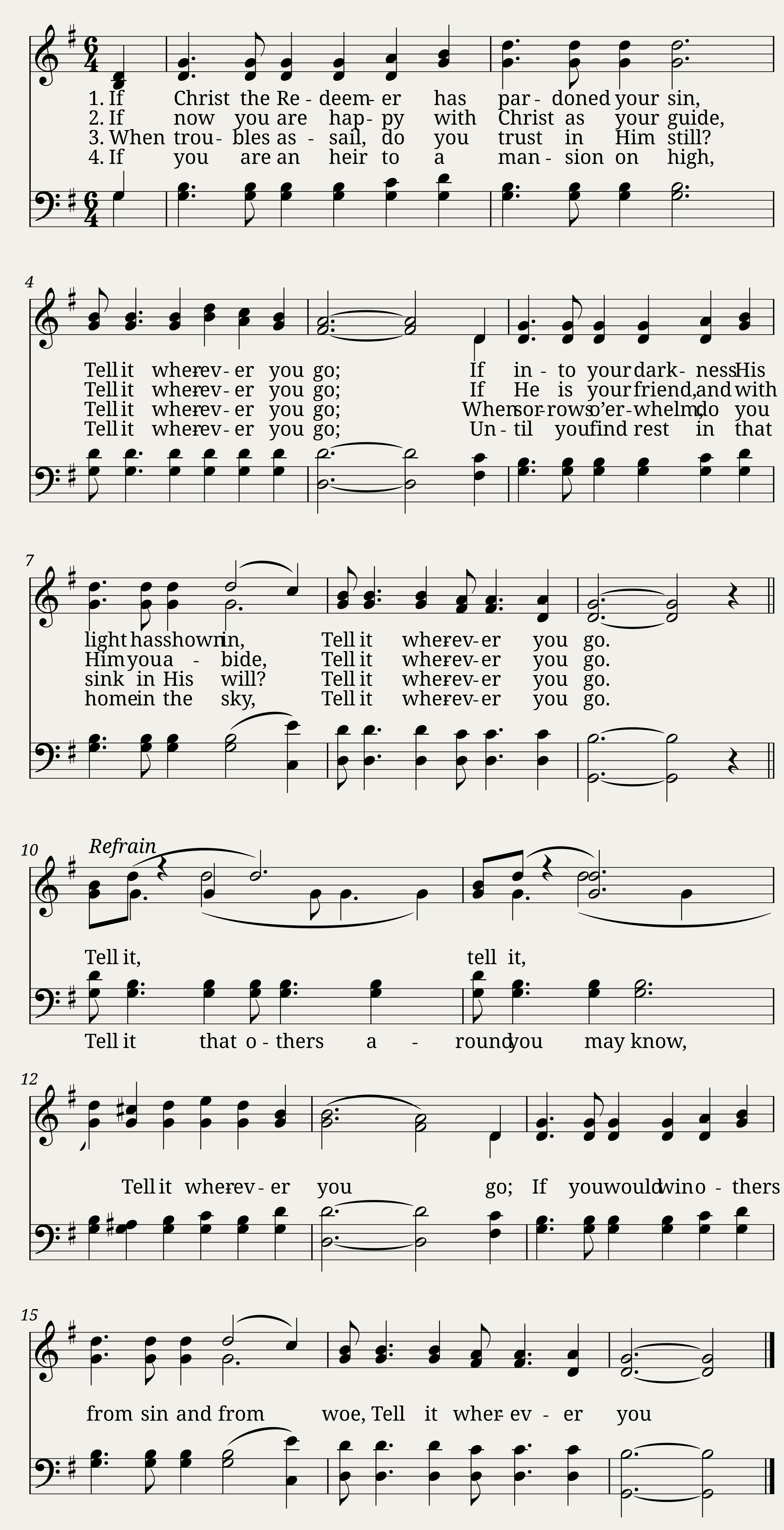 Tell it wherever you go (oatman) - William E. Marks